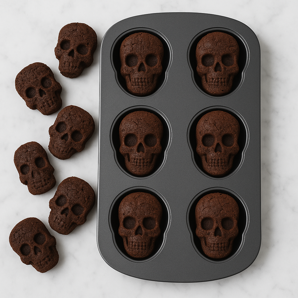 💀 Kitchen Bitchen Skull Brownies