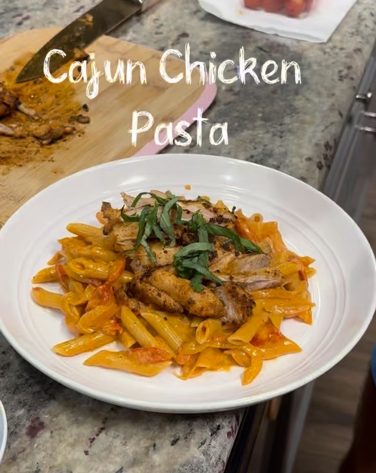 High-Protein Cajun Chicken Pasta 🌶️