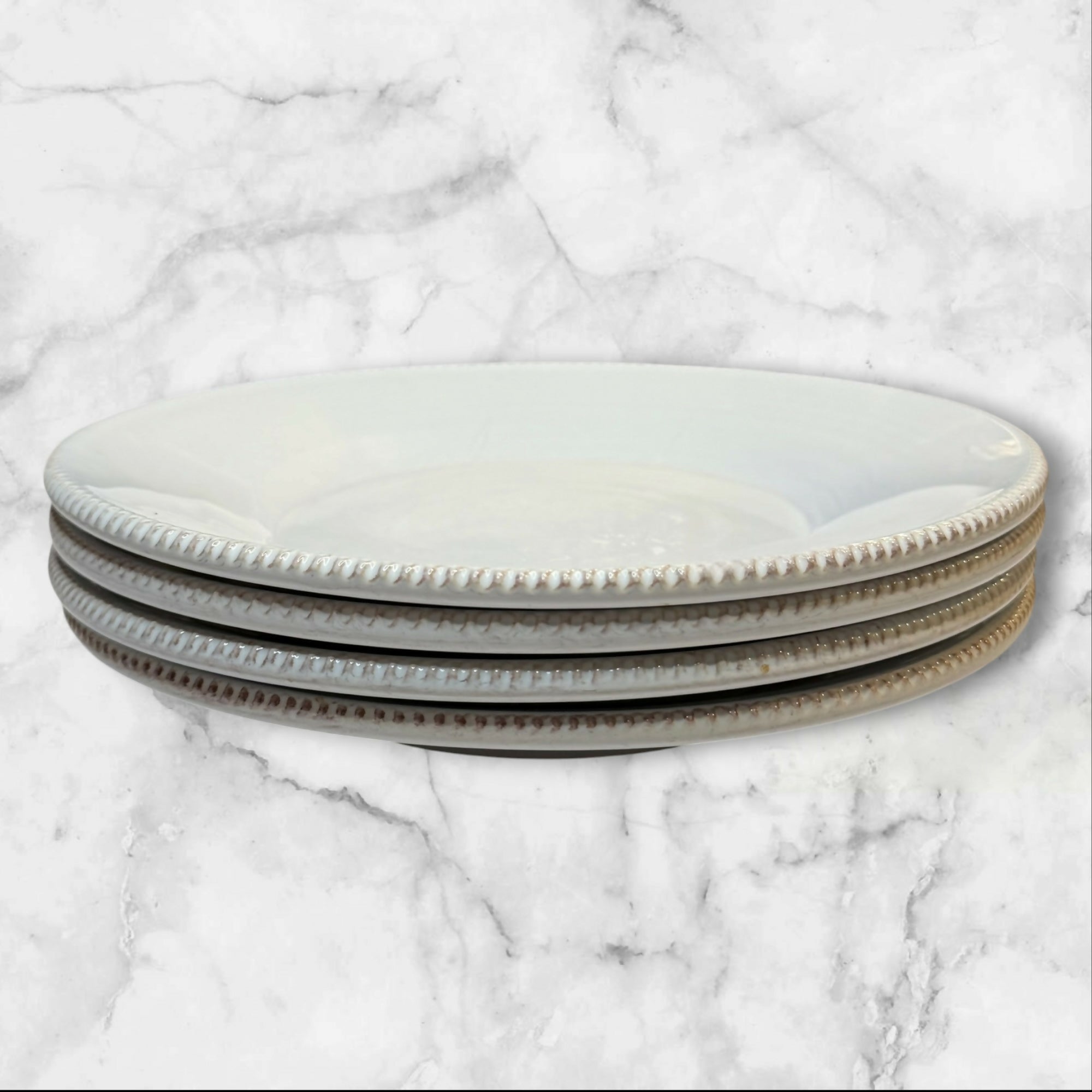 Pottery Barn Pottery Barn Gabriella Dinner Plates | Set of 4 | Great Used Condition