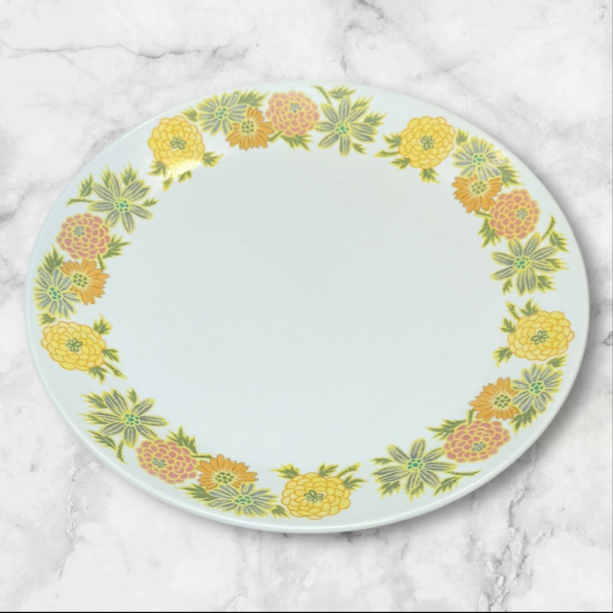 Noritake Sunny Side Floral Dinner & Salad Plates | Set of 8 | Excellent Condition