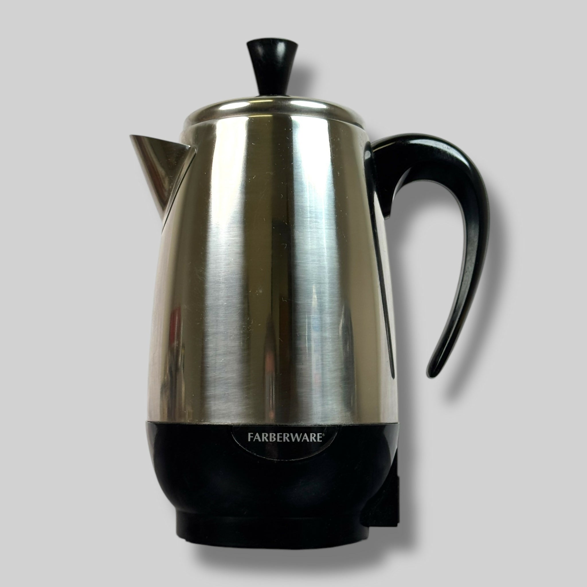 Farberware 8-Cup Stainless Percolator Black Kitchen Switchen Resale