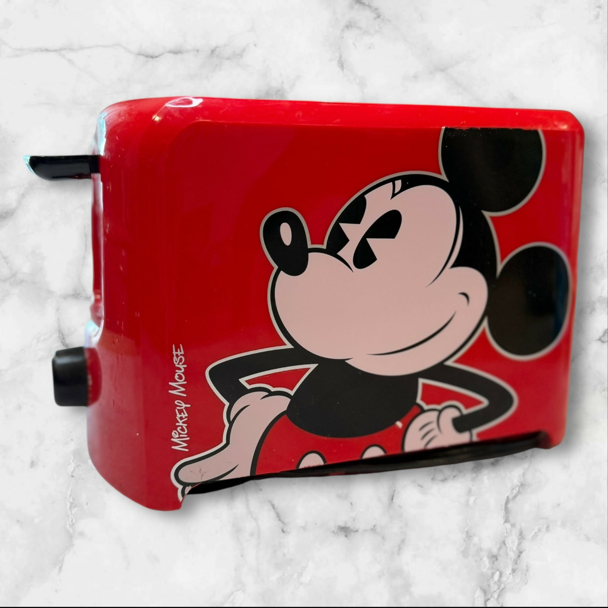 Disney Mickey Mouse 2 Slice Toaster | Red | Gently Used