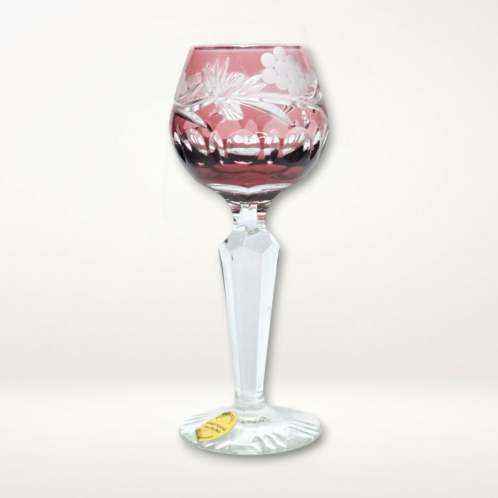 Dresden Cristalica Nachtmann Cut Crystal Cordial Glasses | Set of 3