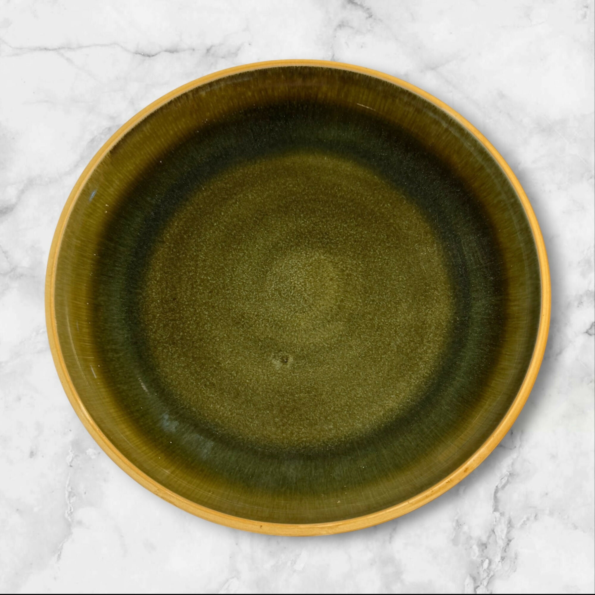 Sango Flair Ebony Dinner Plates Set of 4 | Vintage Stoneware | Good Condition
