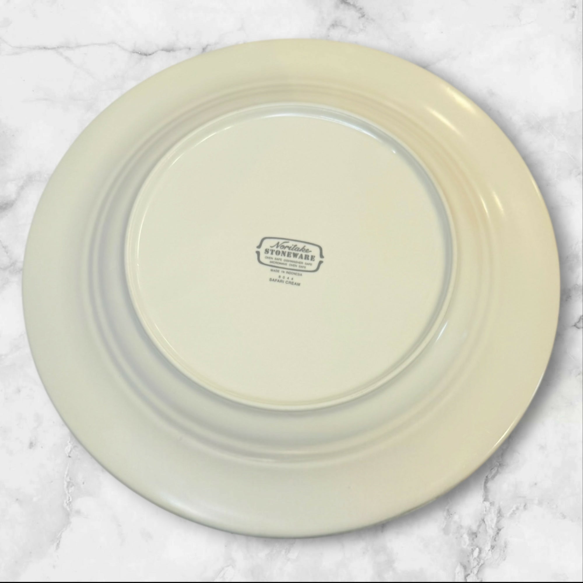Noritake Safari Cream Dinner Plates | Set of 5 | Excellent Condition