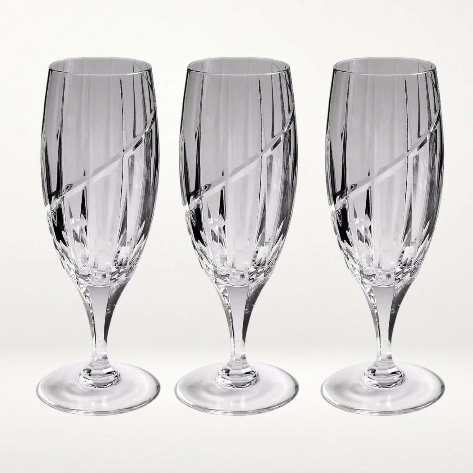Mikasa Northern Lights Iced Tea Glasses | Set of 3 | Excellent Condition