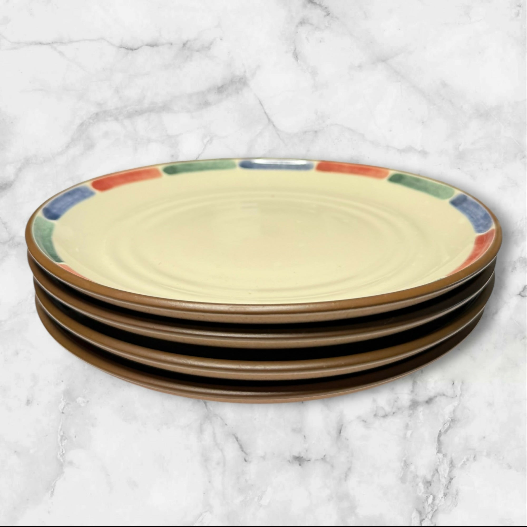 Noritake Warm Sands Dinner Plates Set of 4 | Discontinued | Excellent Condition