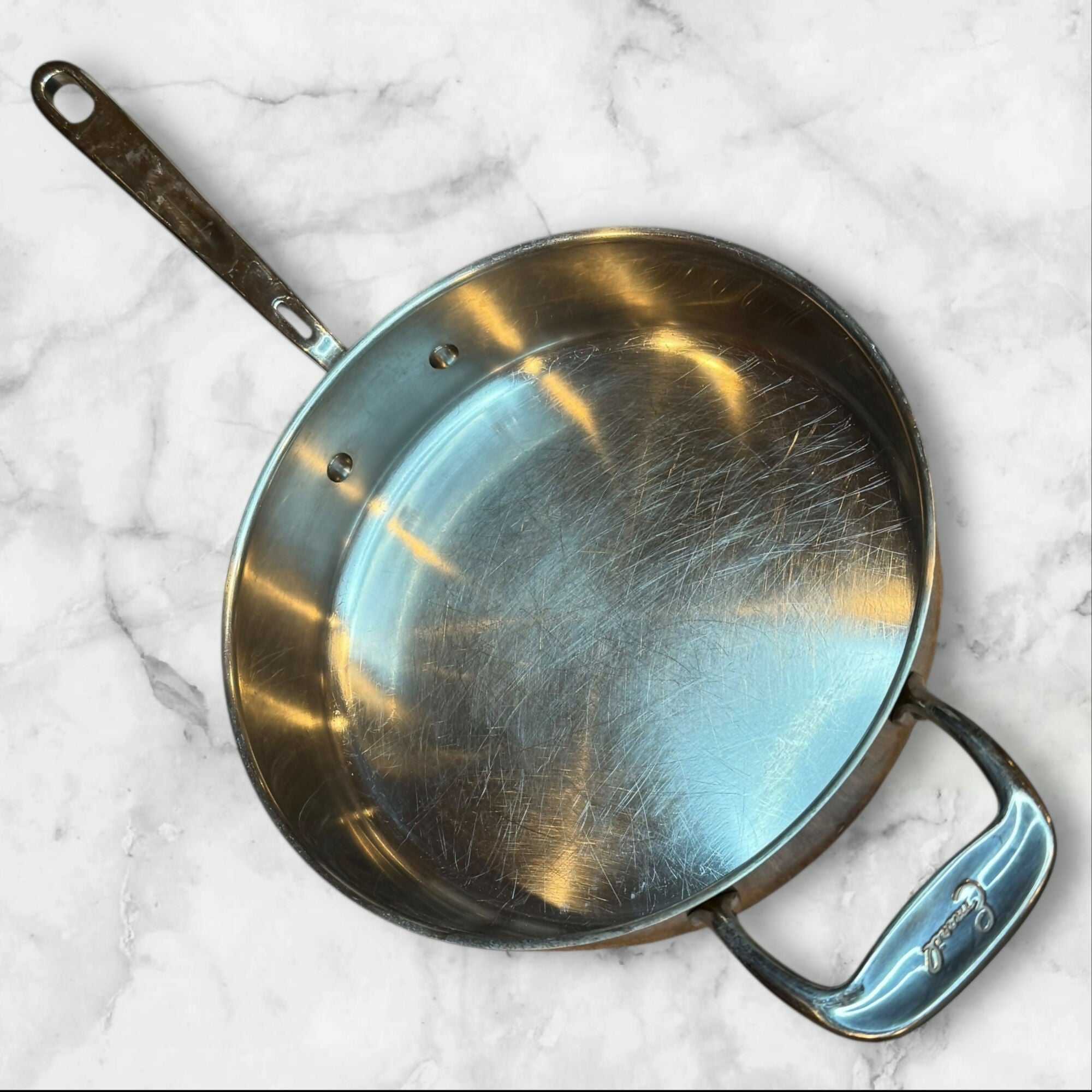 Emeril Copper Core Stainless Steel Sauté Pan 3 Qt | Gently Used | Durable Cookware