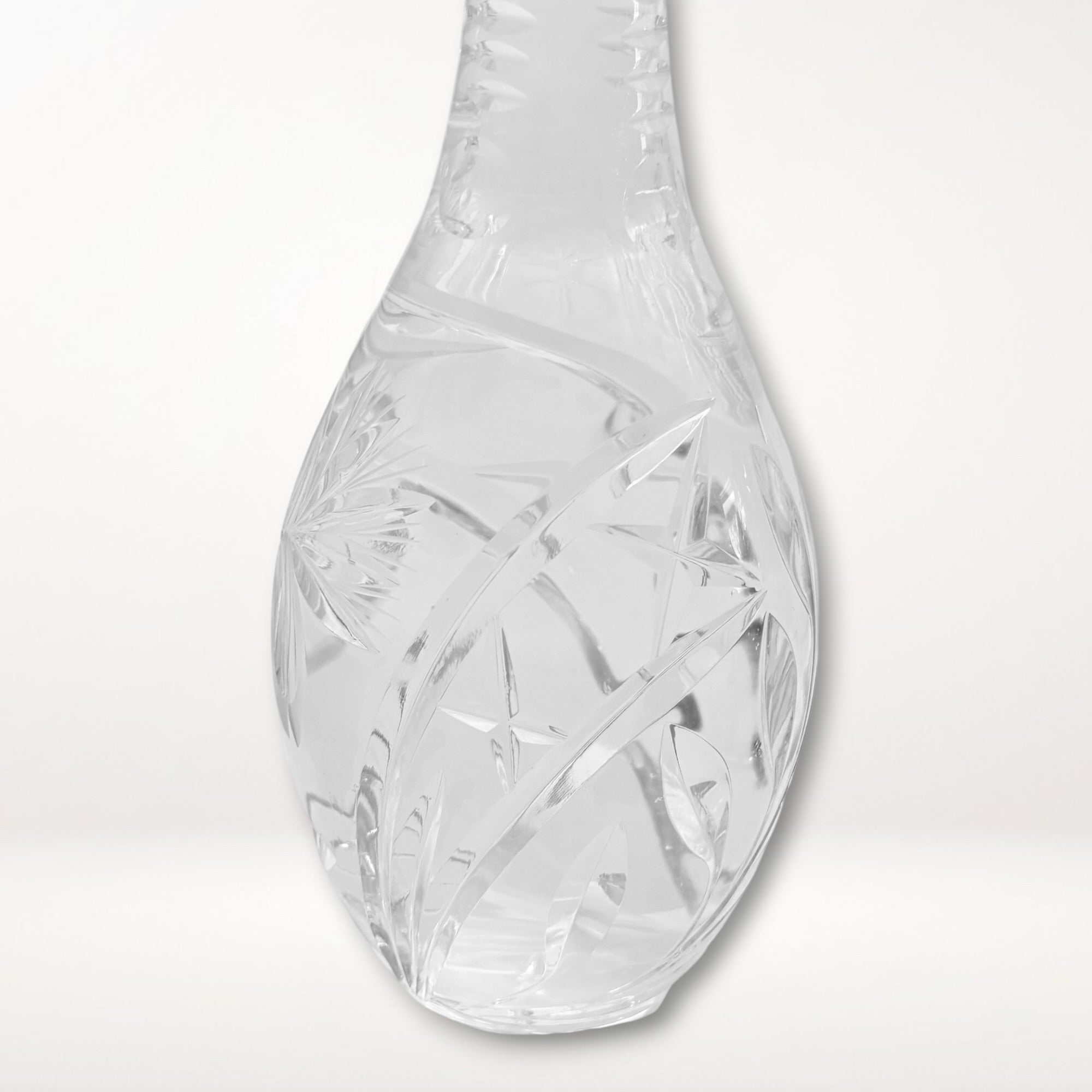 Vintage Cut Crystal Decanter w/ Stopper | Elegant Barware | Great Condition