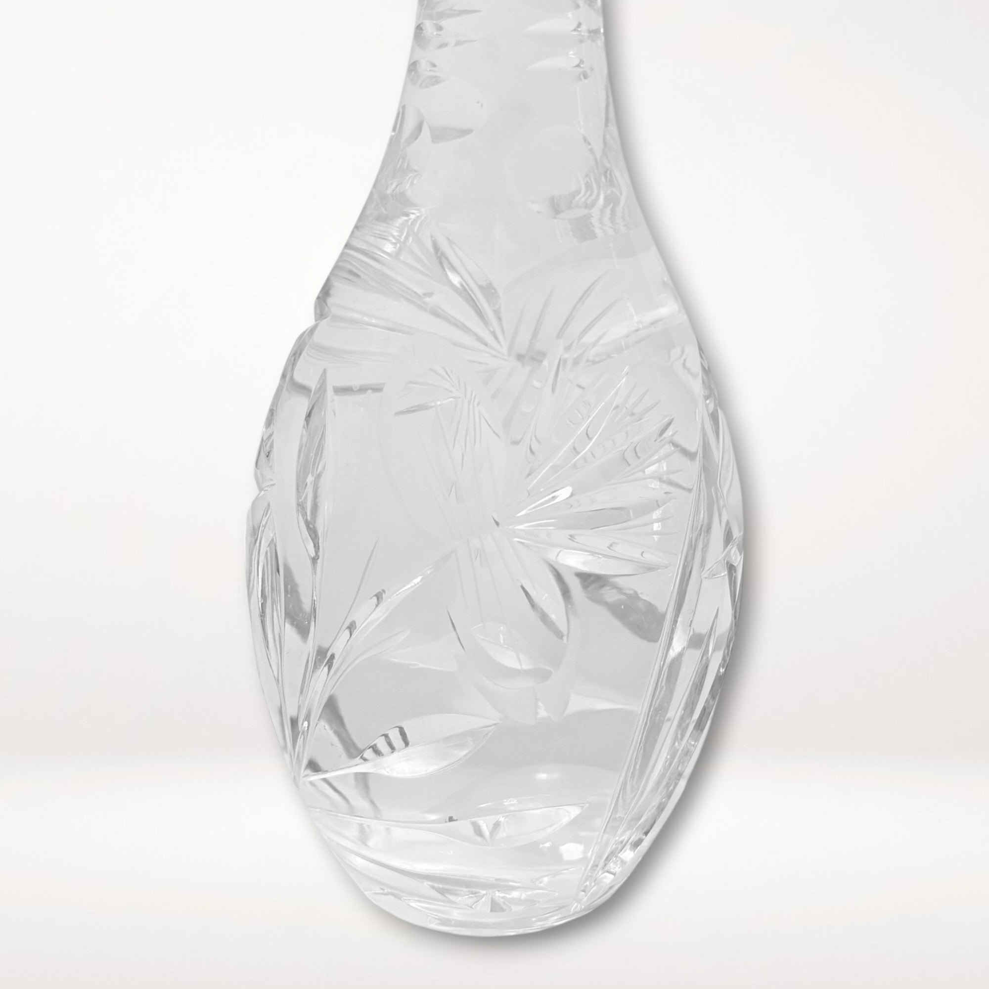 Vintage Cut Crystal Decanter w/ Stopper | Elegant Barware | Great Condition
