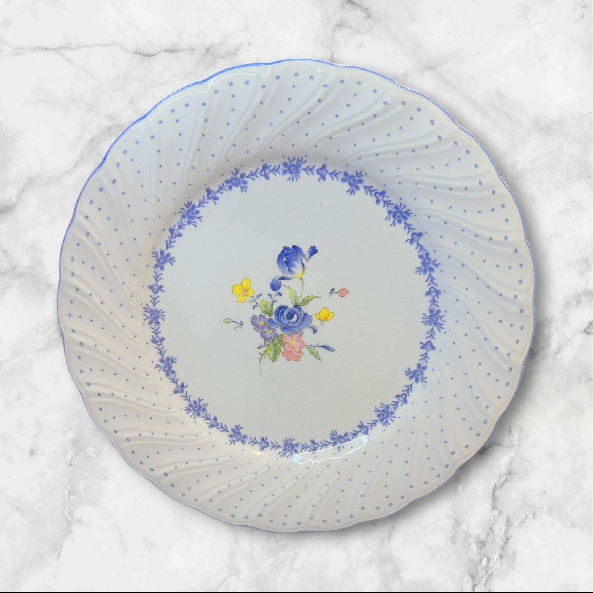 Nikko Blue Peony Dinner Plates | Set of 4 | Great Condition