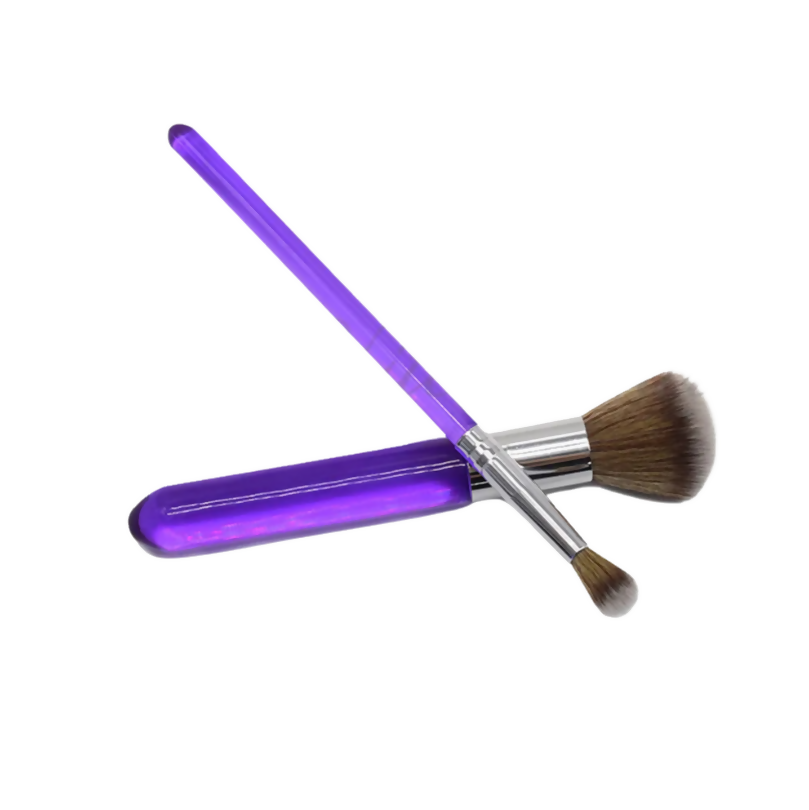 Anygleam Cake Brush Purple 2PCS Set Icing Fondant Pastry Baking Confectionery Tools