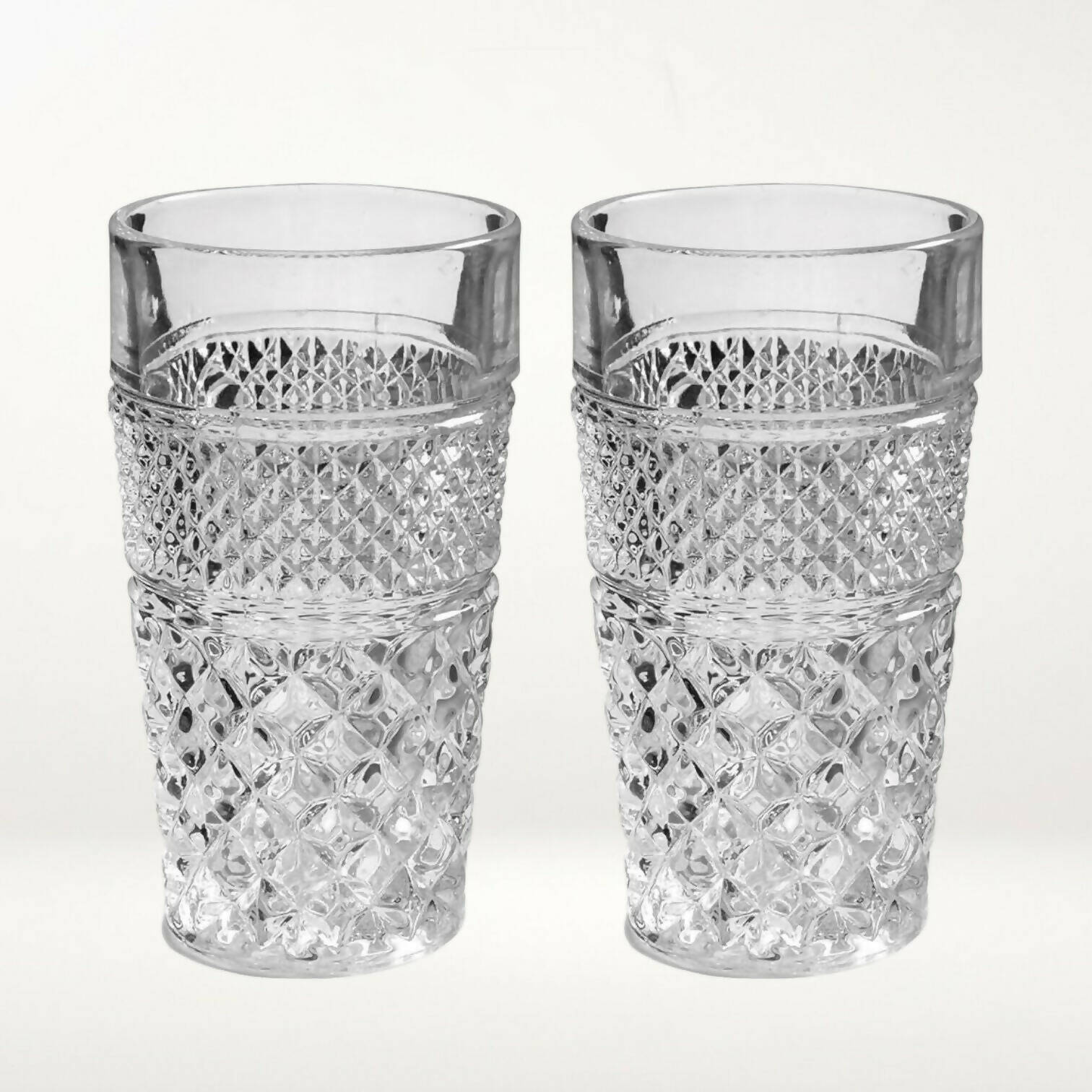 Anchor Hocking Wexford 10 oz Flat Tumblers | Set of 4 | Great Condition