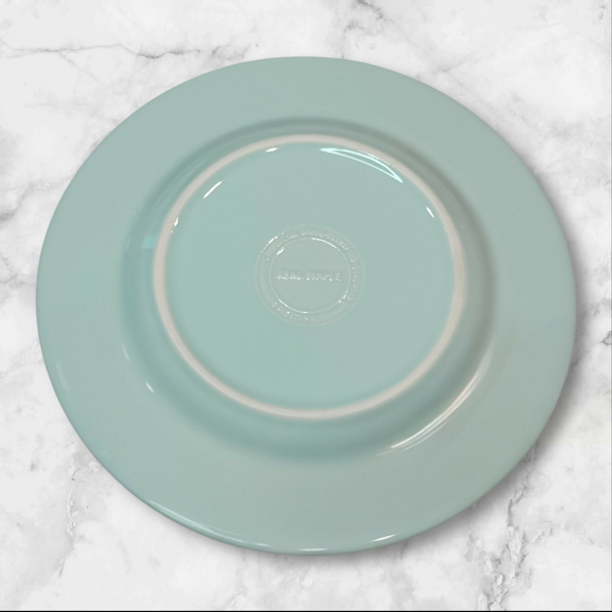 Real Simple Seaglass Salad Plates Blue | Set of 4 | Great Condition