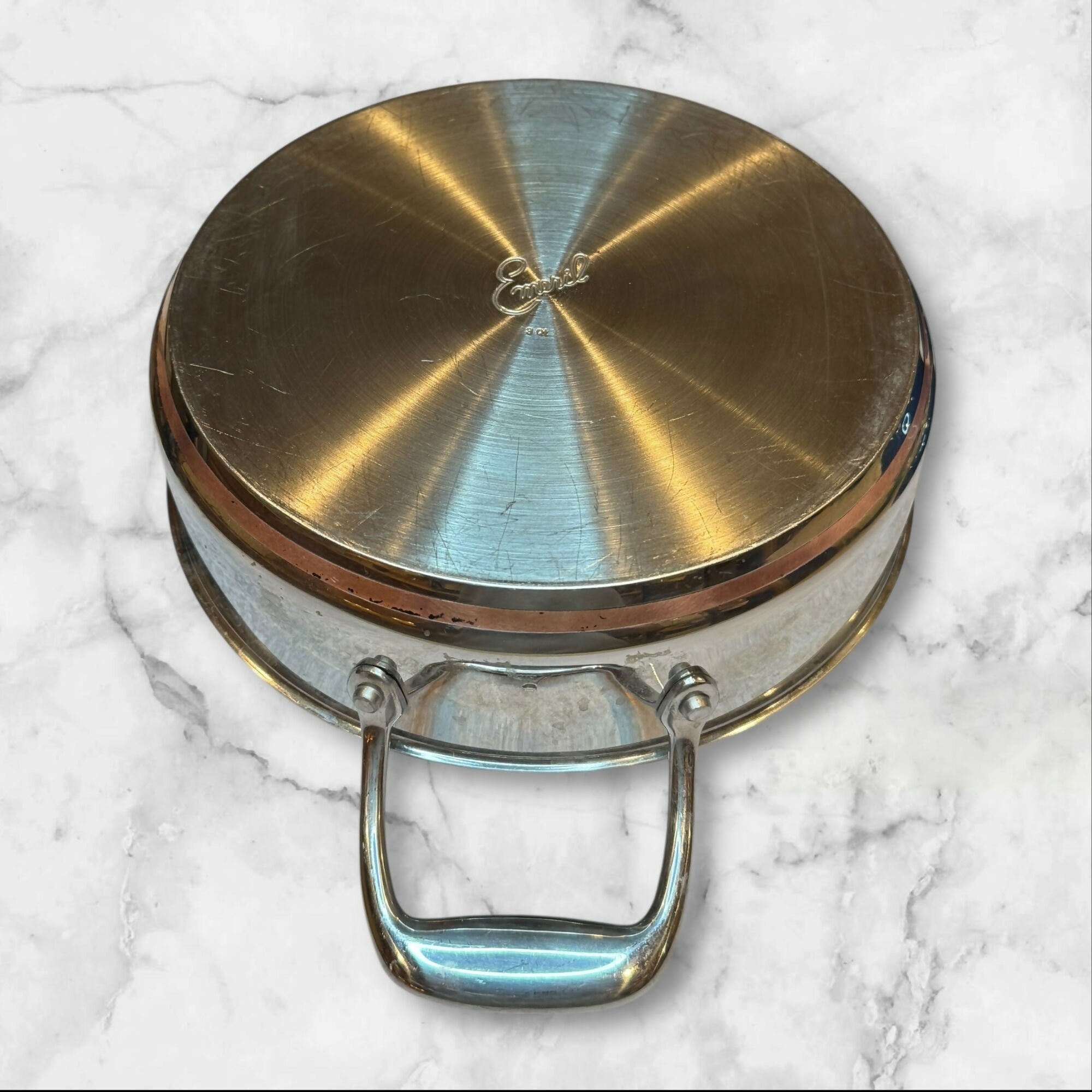 Emeril Copper Core Stainless Steel Sauté Pan 3 Qt | Gently Used | Durable Cookware