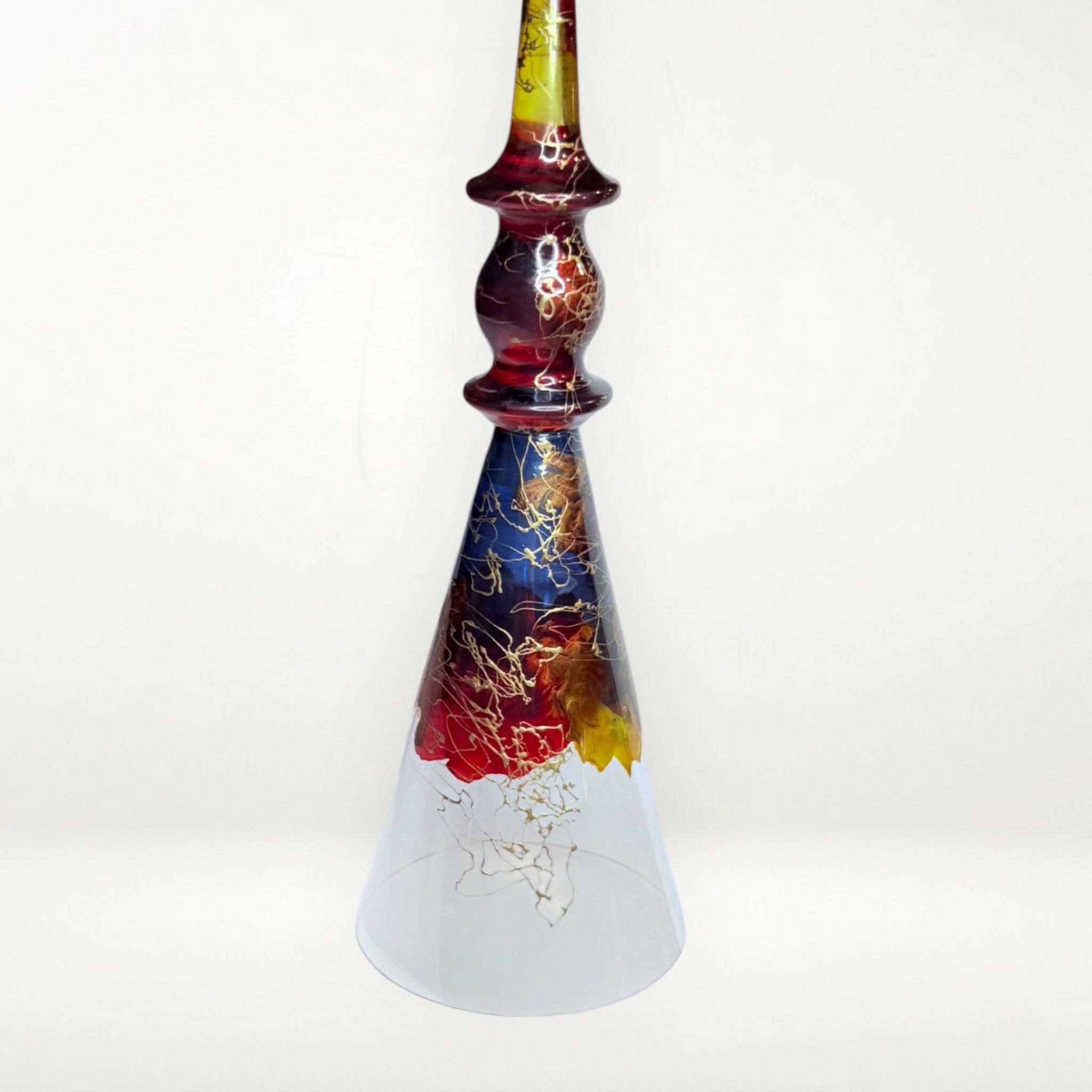 Monarch Crystal Monaco Champagne Flute Art Glass | Romania | Excellent
