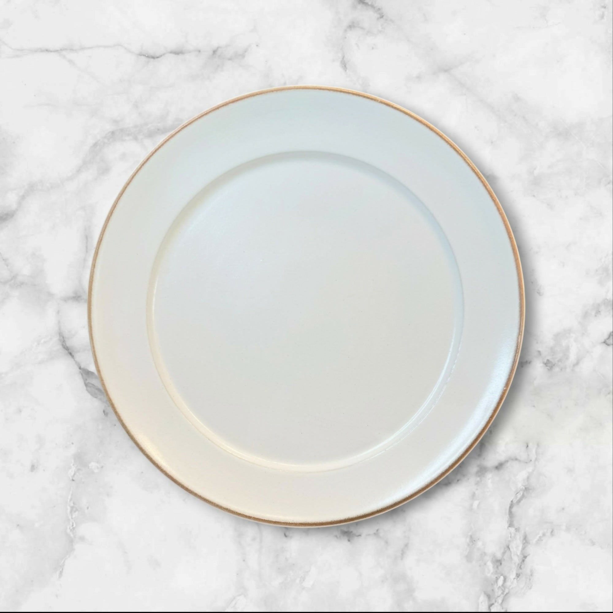 Denby Langley Potpourri White Dinner Plates Set of 4 England | Gently Used