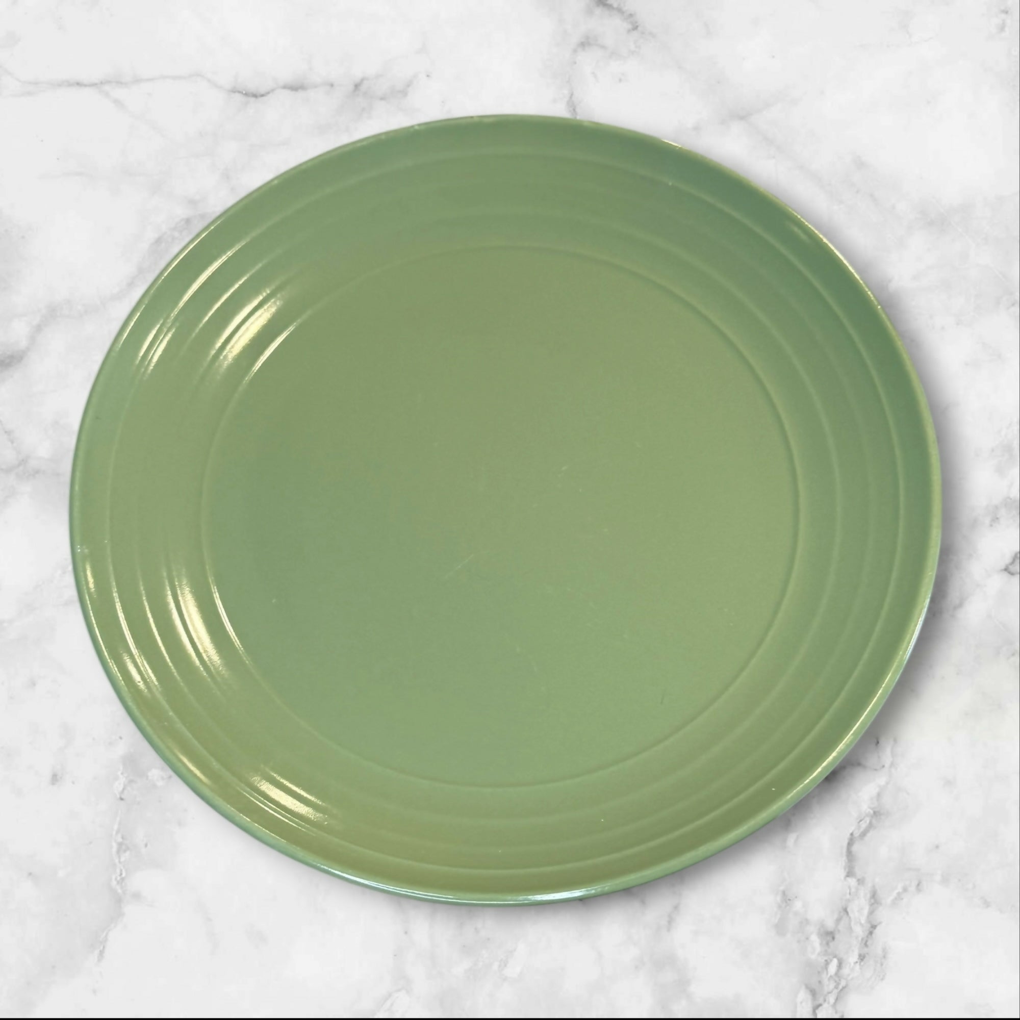Pier 1 Essentials Sage Green Dinner Plates | Set of 4 | Great Condition
