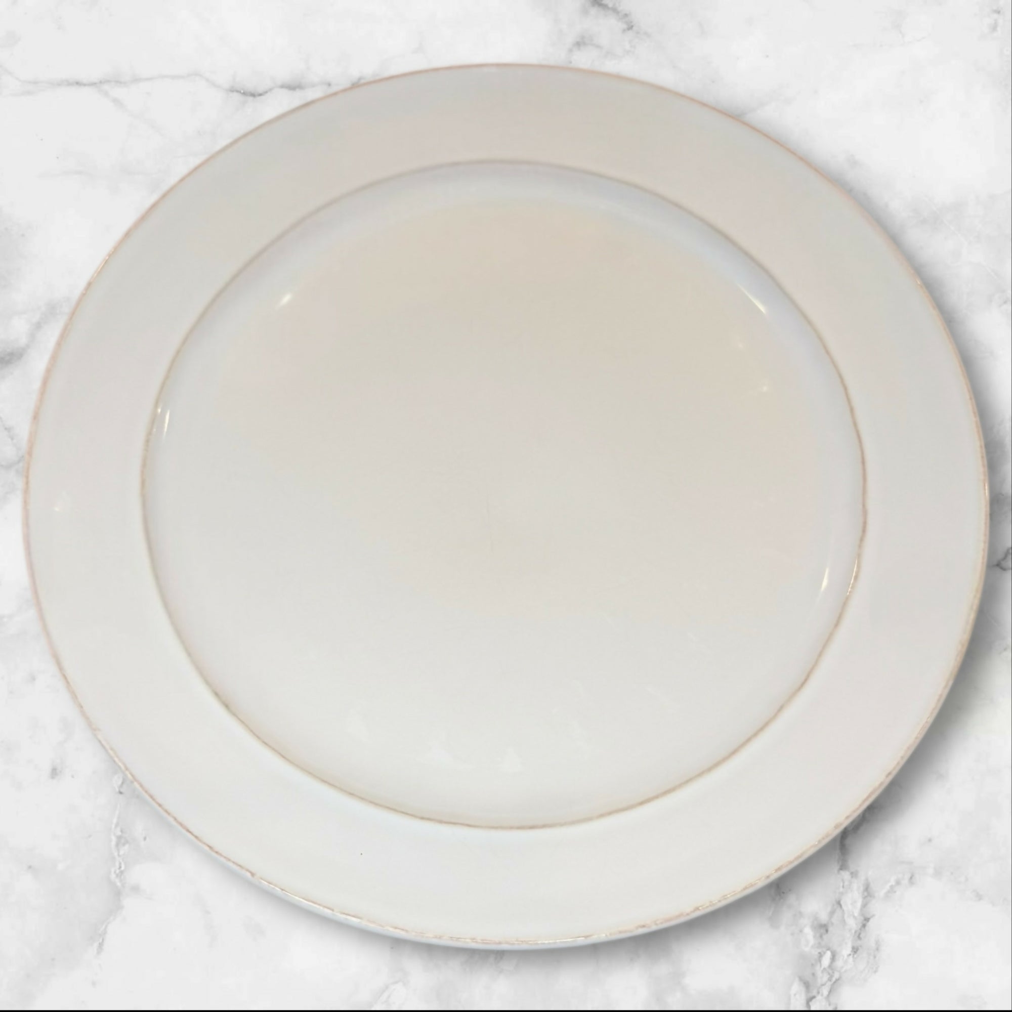 Pottery Barn Cambria White Dinner Plates | Set of 4 | Great Condition