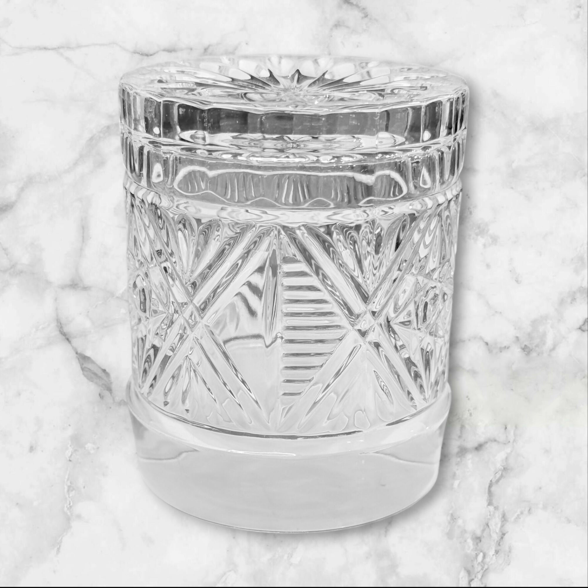 Bohemia Crystal Oxford Polter Old Fashioned Glasses | Set of 3 | Excellent Condition