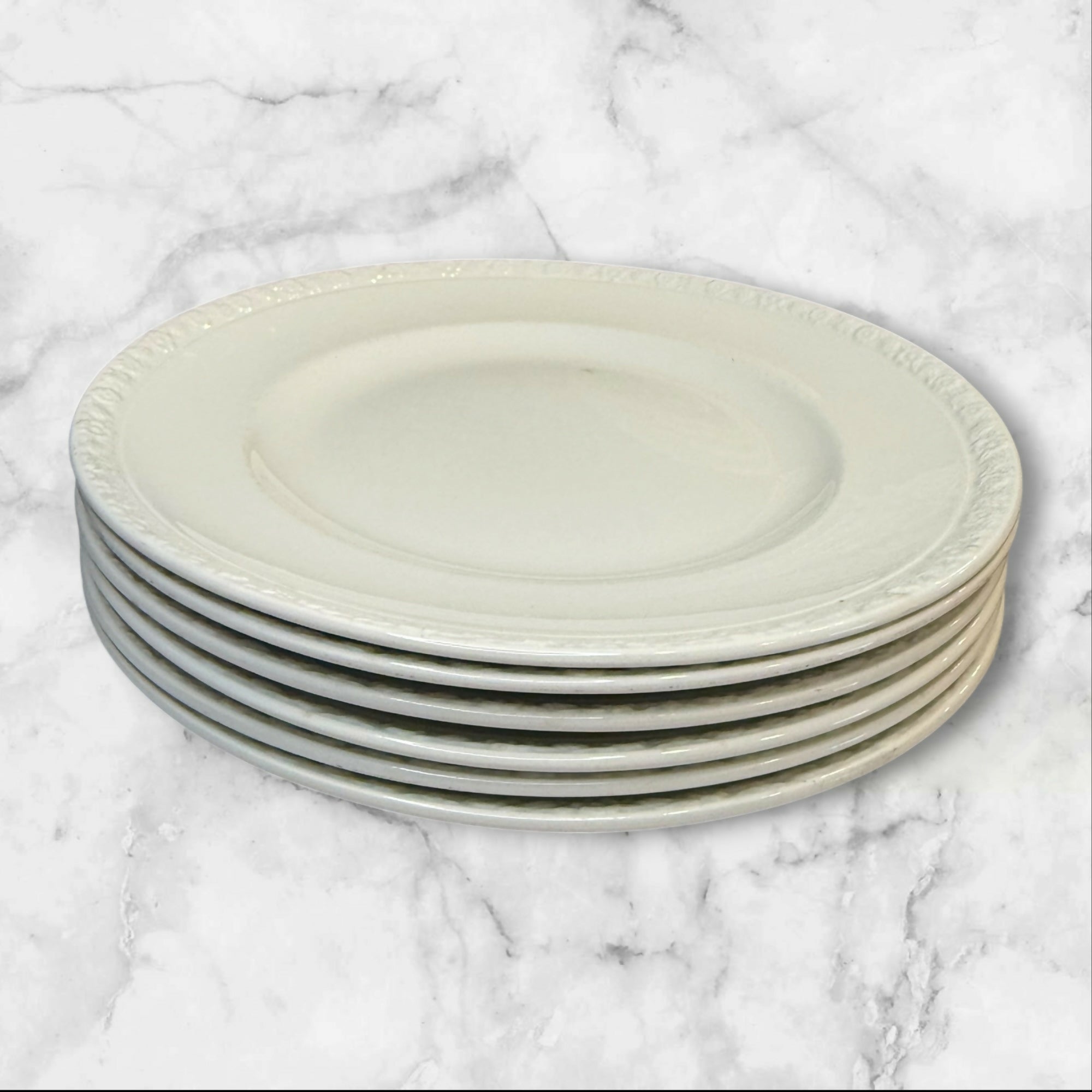 Wedgwood Hedge Rose Dinner Plates | Set of 6 | Good Condition
