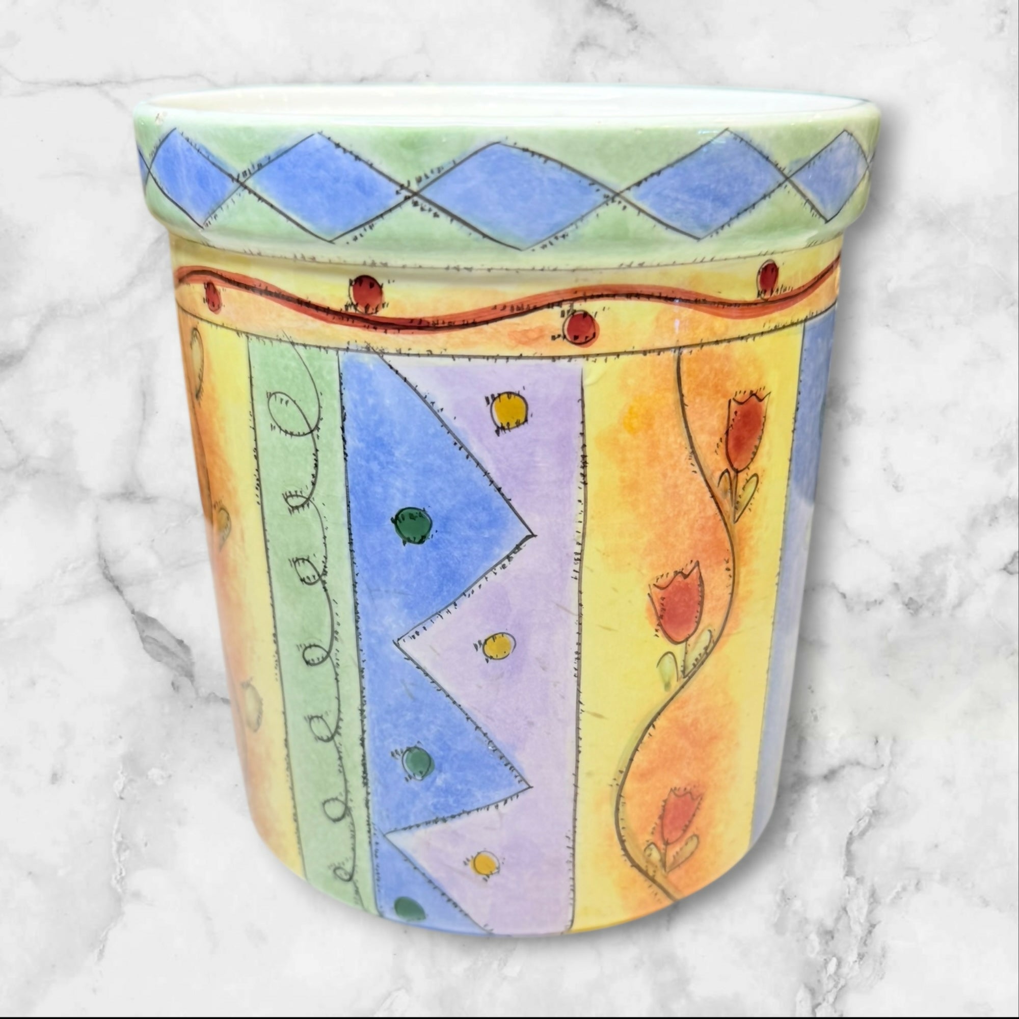 Sango Sweet Shoppe Canister w Lid | Hand Painted | Good Condition