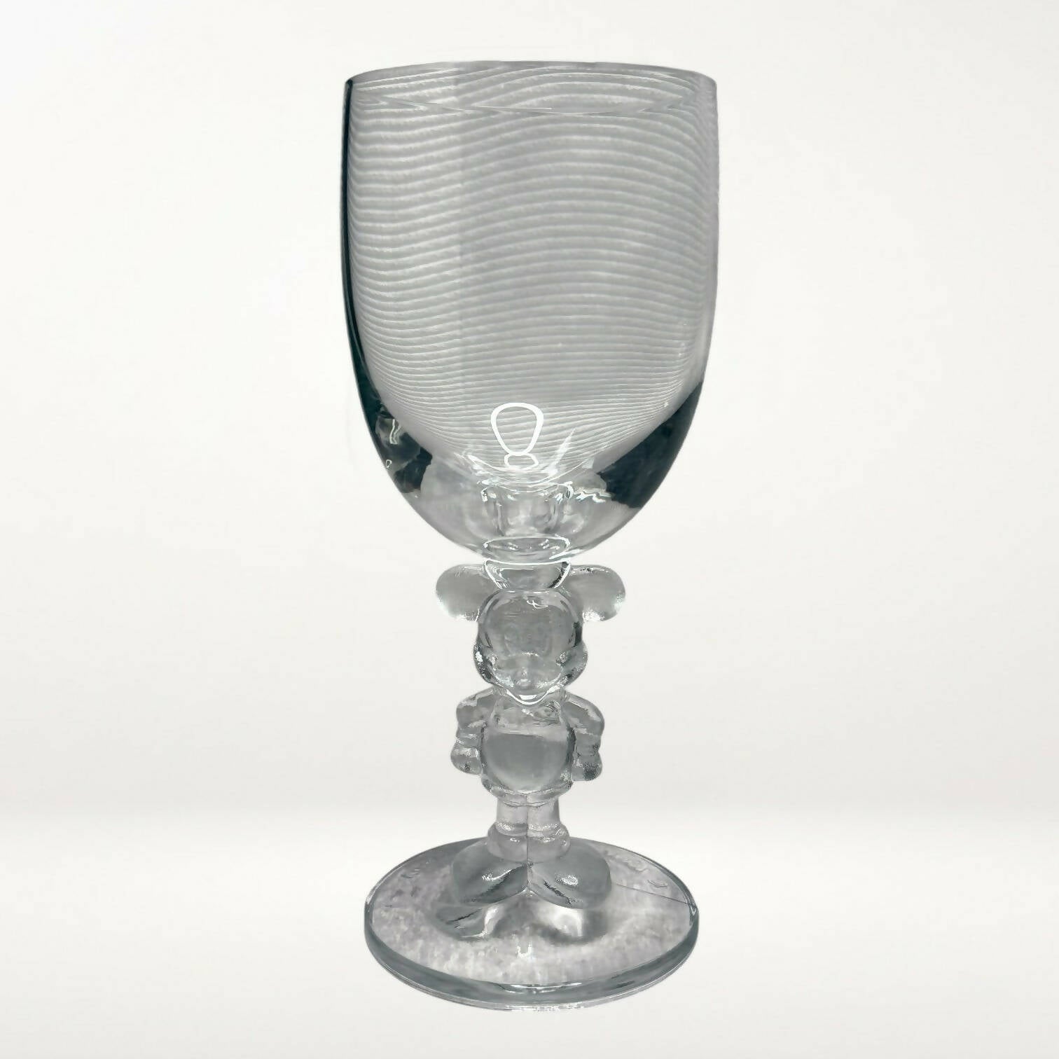 Disney Mickey & Minnie Stemmed Glasses | Set of 2 | Collectible | Excellent Condition