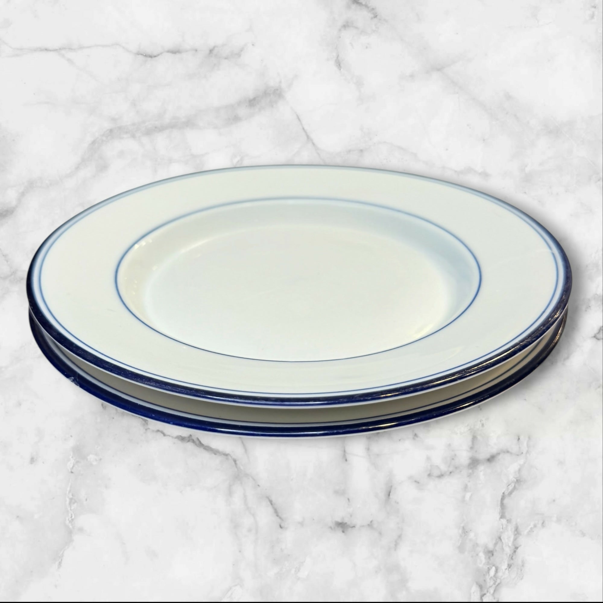 Dansk Allegro Blue Bread & Butter Plates | Set of 2 | Excellent Condition