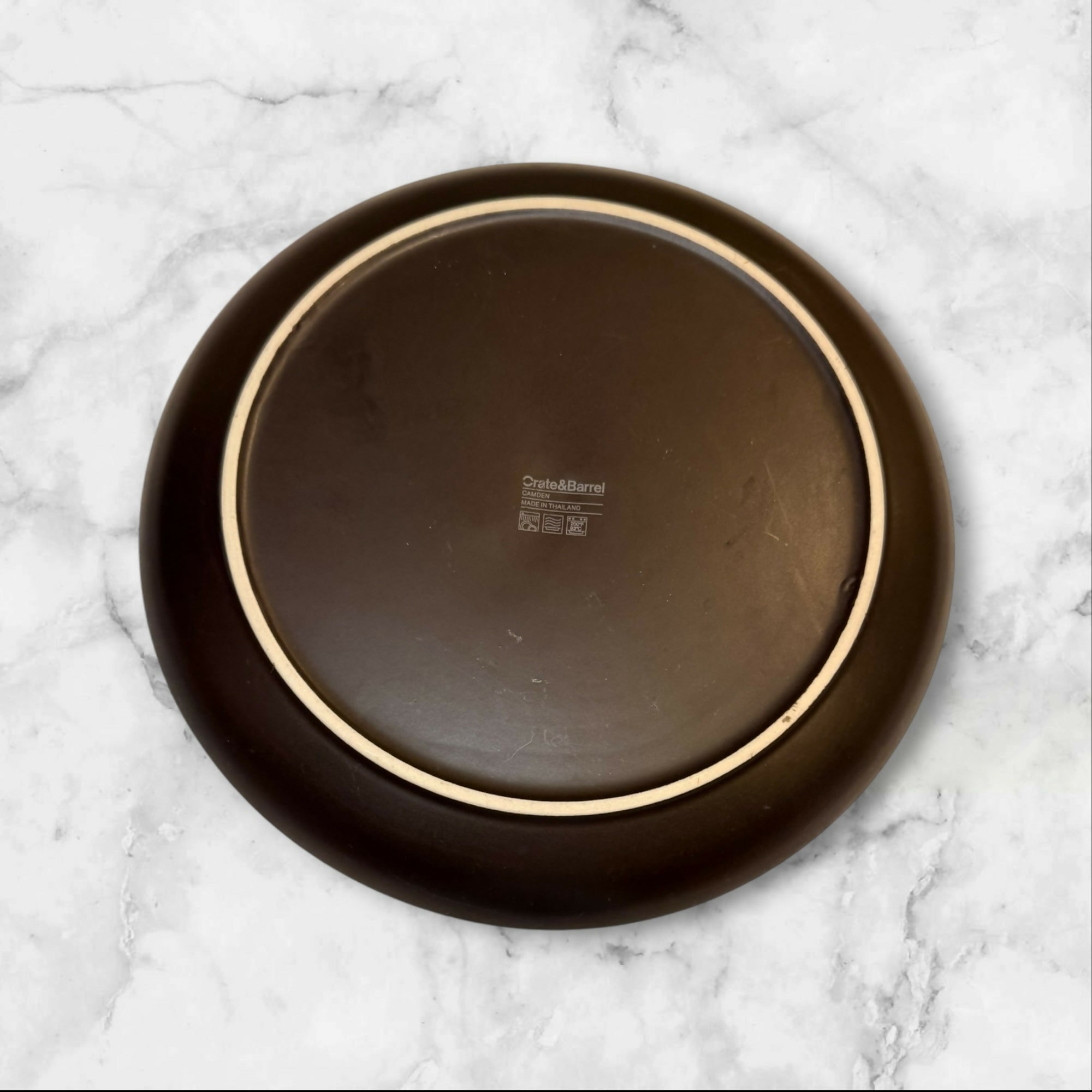 Crate & Barrel Camden Java Dinner Plates | Set of 6 | Great Condition