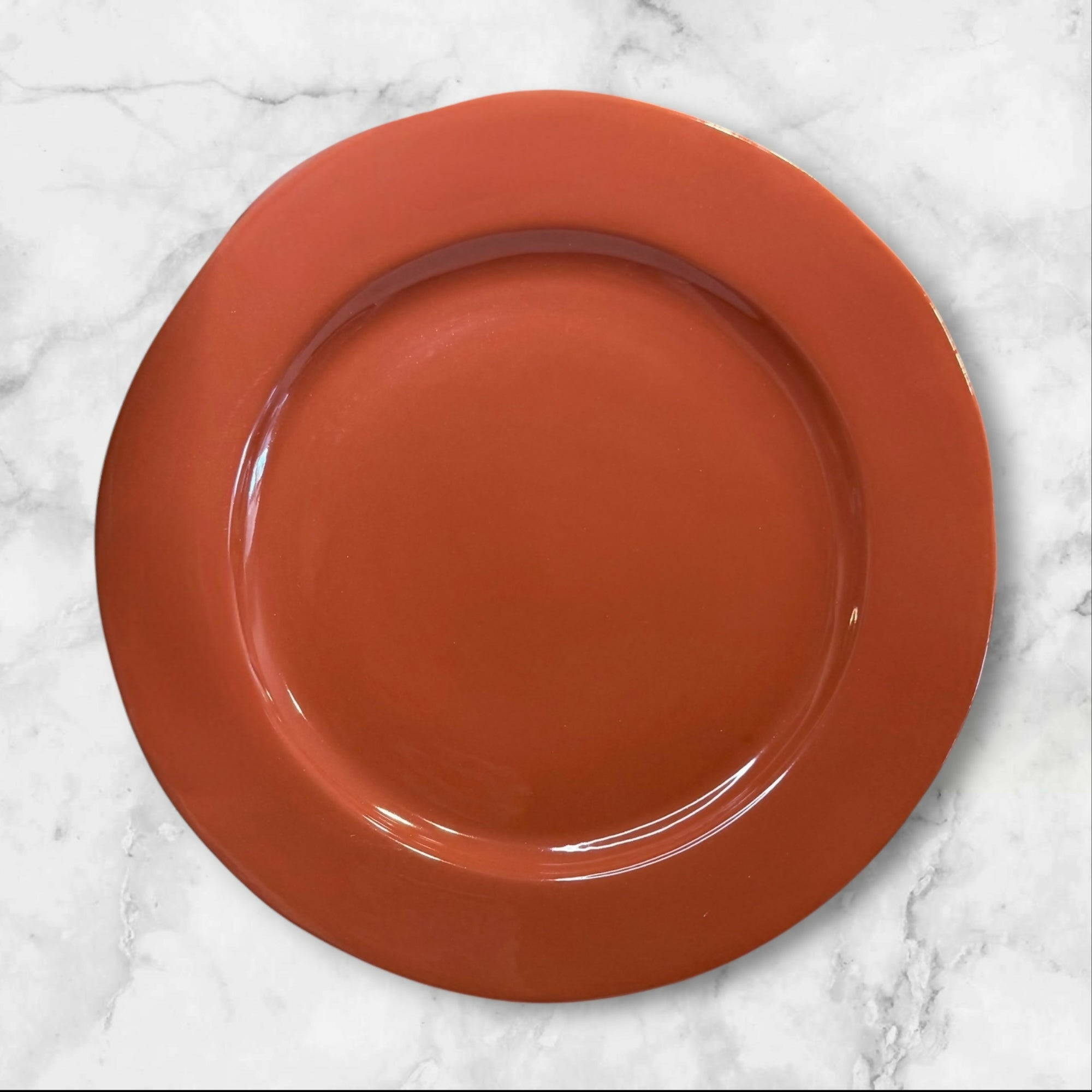 Vietri Cucina Fresca Paprika Yellow Dinner Plates Set of 3 Great Condition