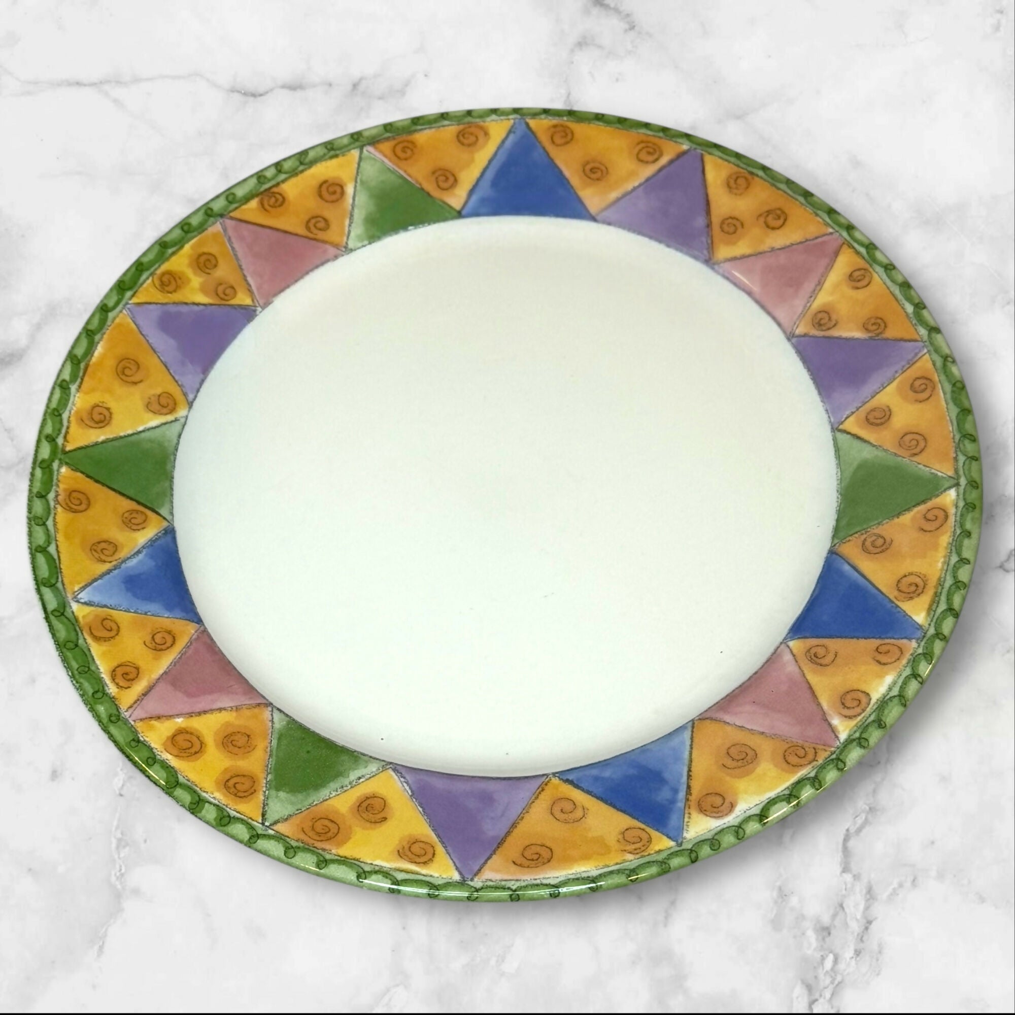 The Sweet Shoppe by Sango Dinner Plates | Set of 4 | 11” Multicolor | Great Condition