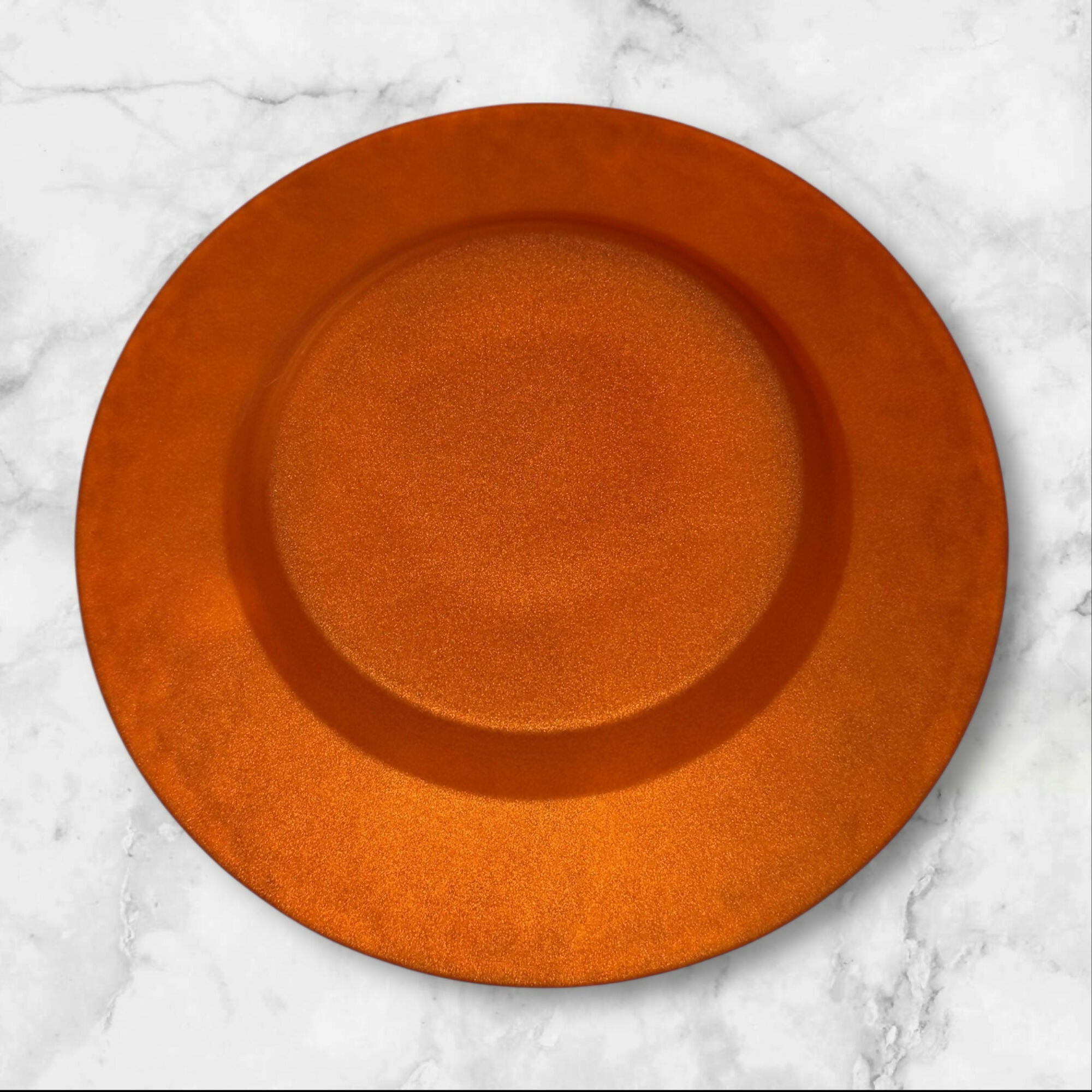 Amber Glass Salad Plates | Set of 4 | 8” Mix Size | Good Condition | Vintage