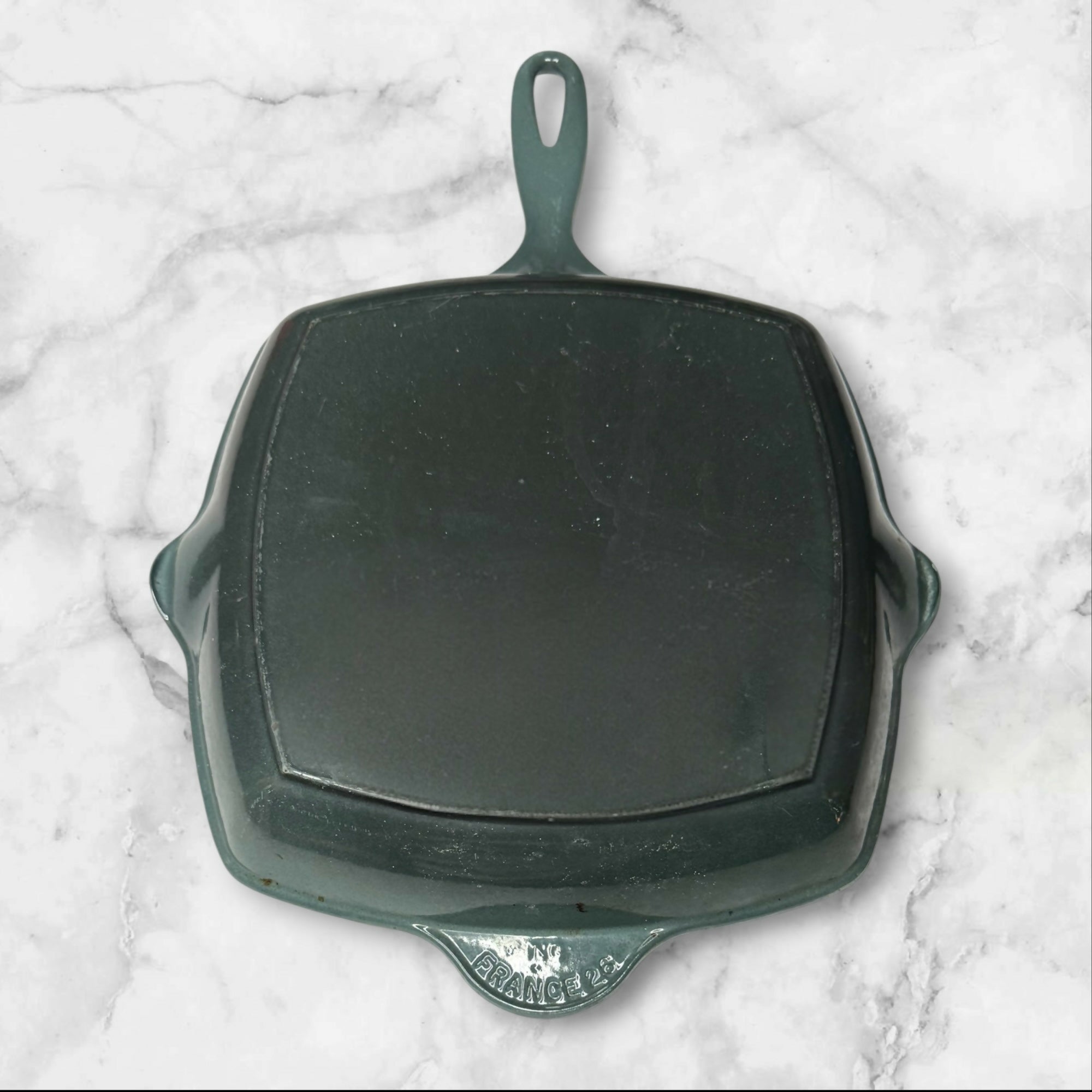 Le Creuset Signature Square Grill Pan | Sea Salt | Excellent Condition