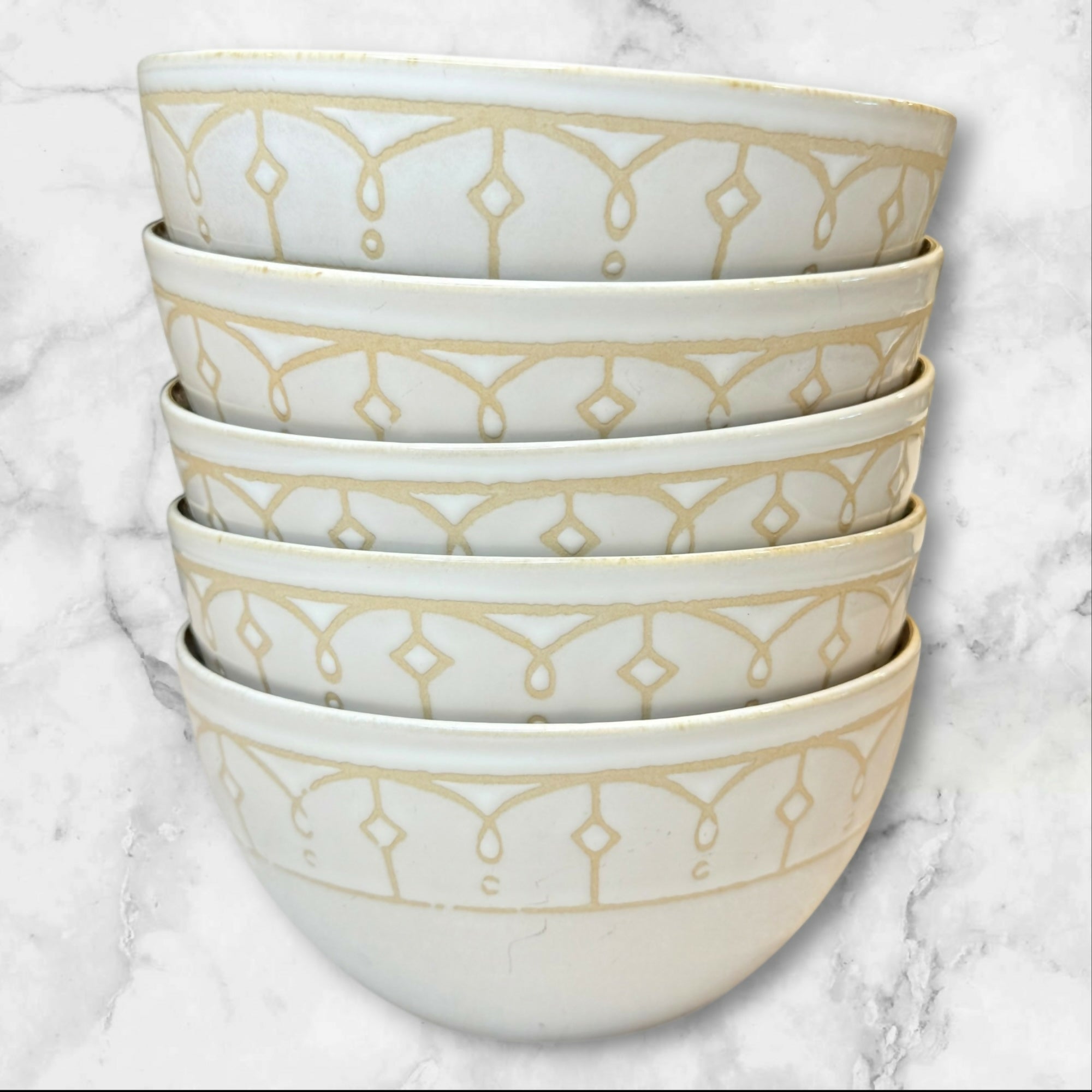 Pfaltzgraff Remi Cereal Soup Bowls | Set of 5 | Excellent Condition