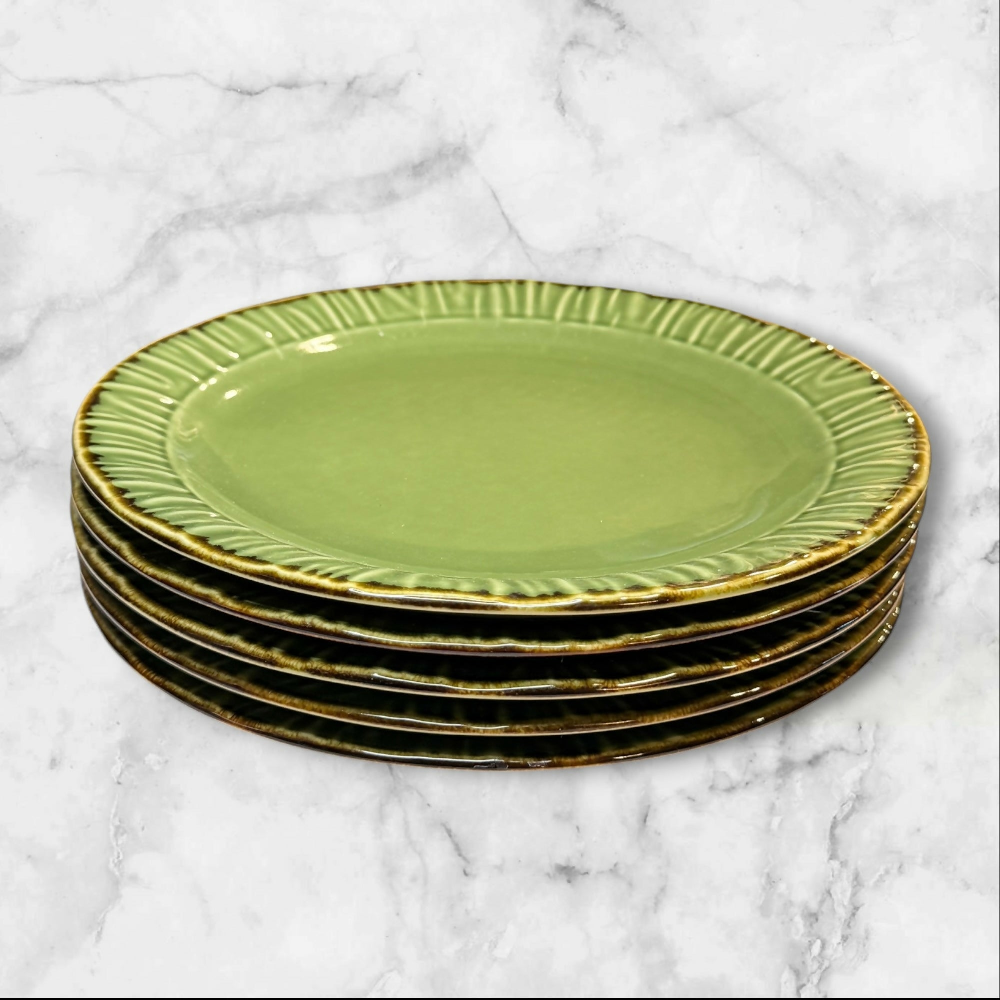 Pfaltzgraff Potter’s Glen Dinner Plates Set of 5 | Great Condition