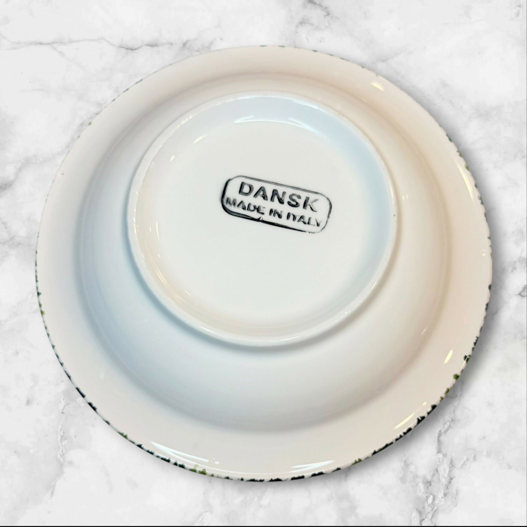 Dansk Fall Harvest Large Rim Soup Bowls Set of 6 Italy Excellent Condition