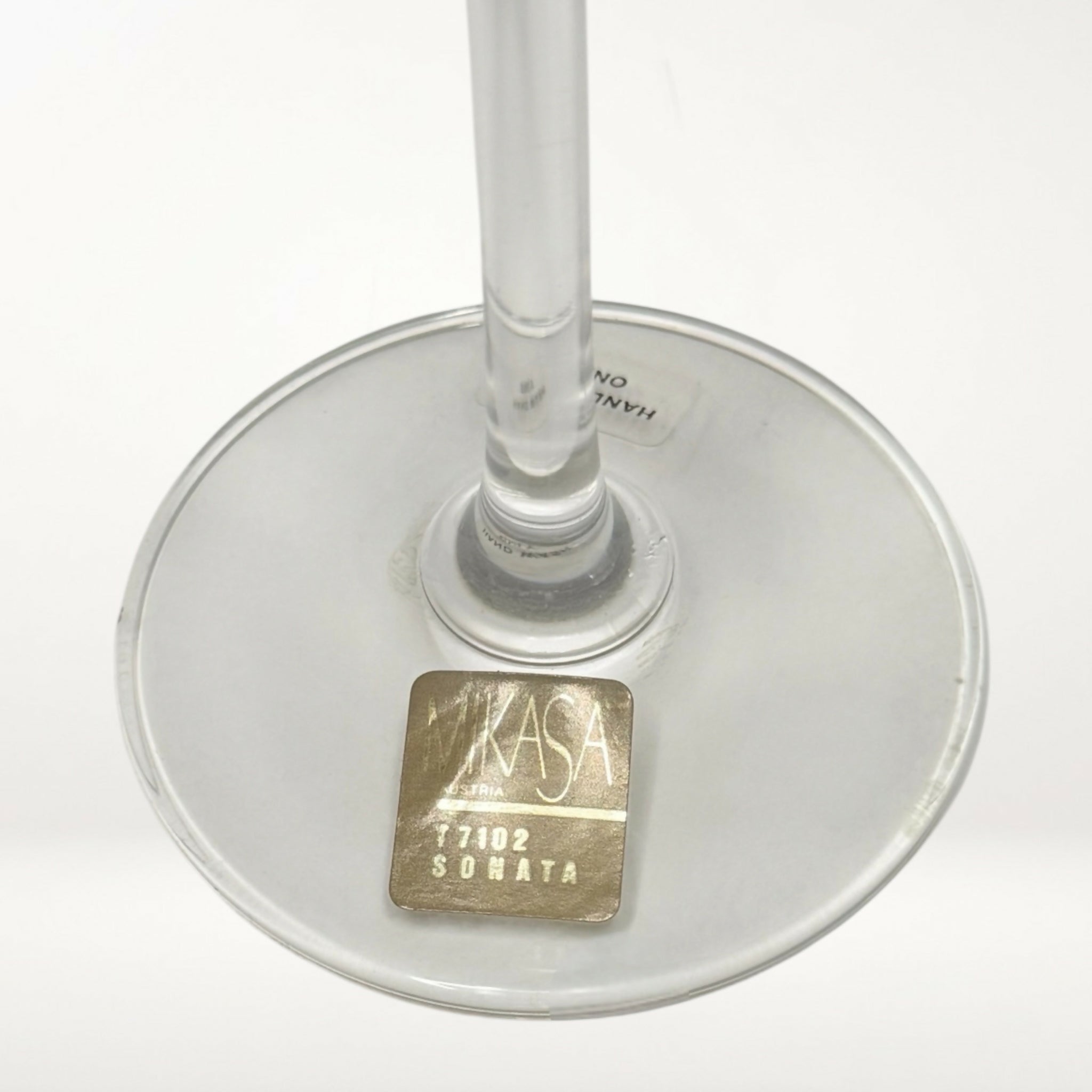 Mikasa Sonata Gold Wine Glass | Excellent Condition | Gently Used