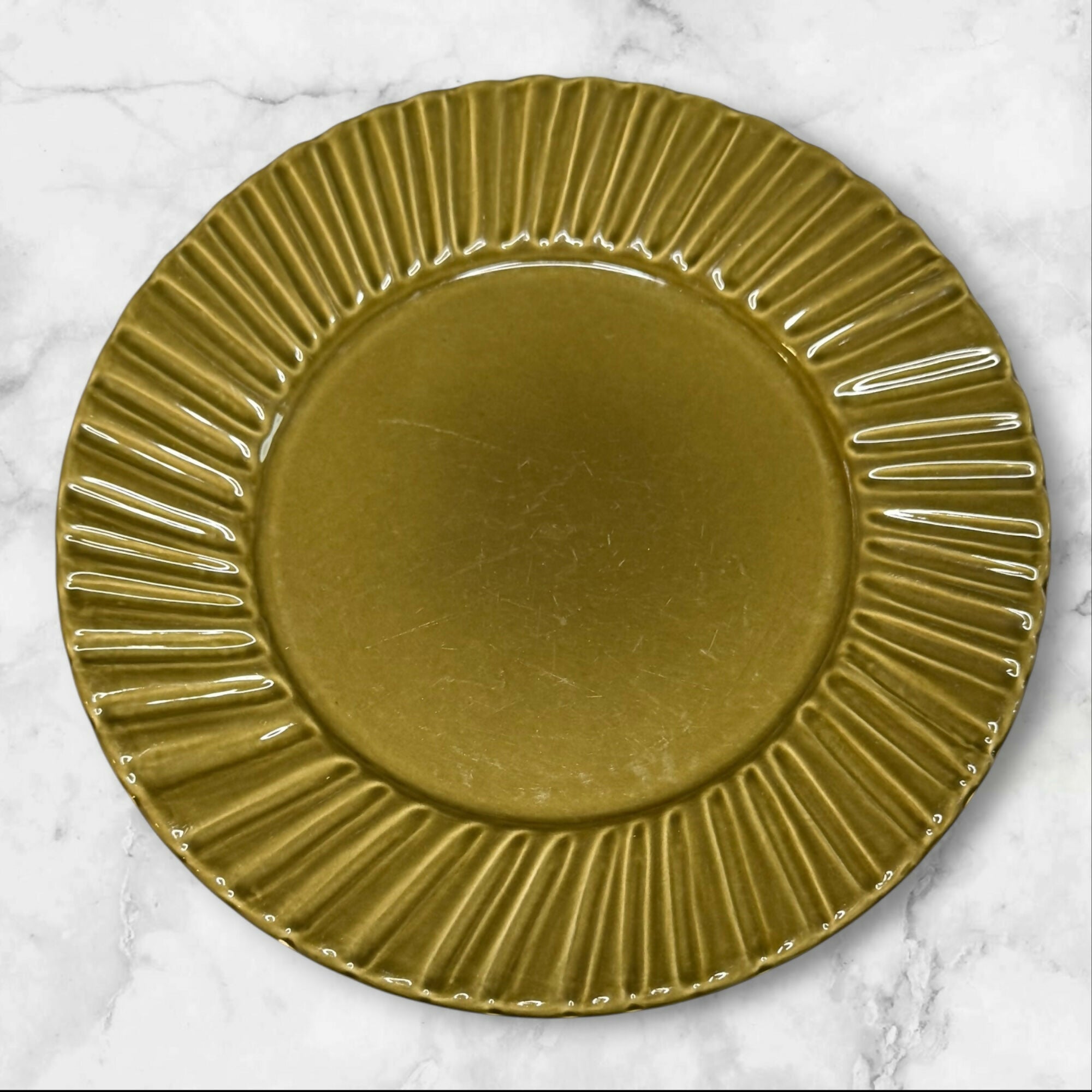 Pottery Barn Dana Dinner & Salad Plates Set of 8 Portugal Gently Used