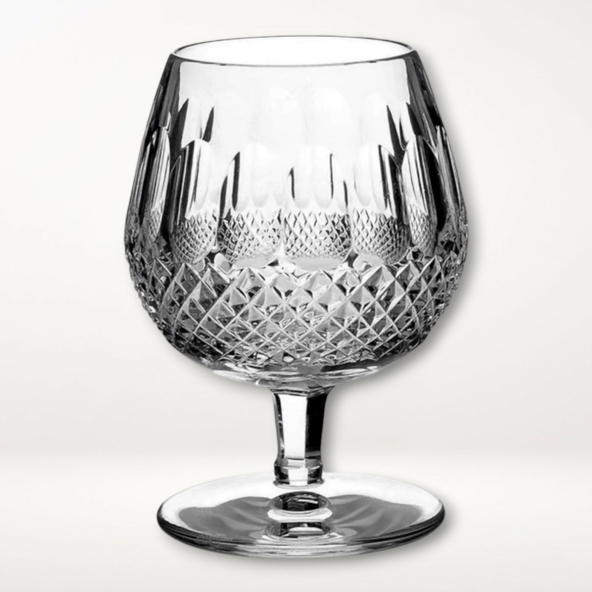 Waterford Colleen Short Stem Cut Brandy Glass | Irish Crystal Snifter