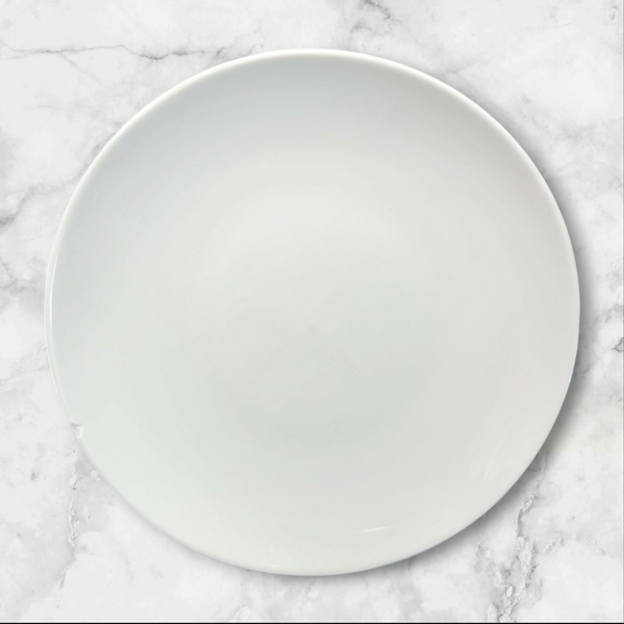 Pottery Barn Great White Coupe Salad Plates | Set of 6 | Good Condition