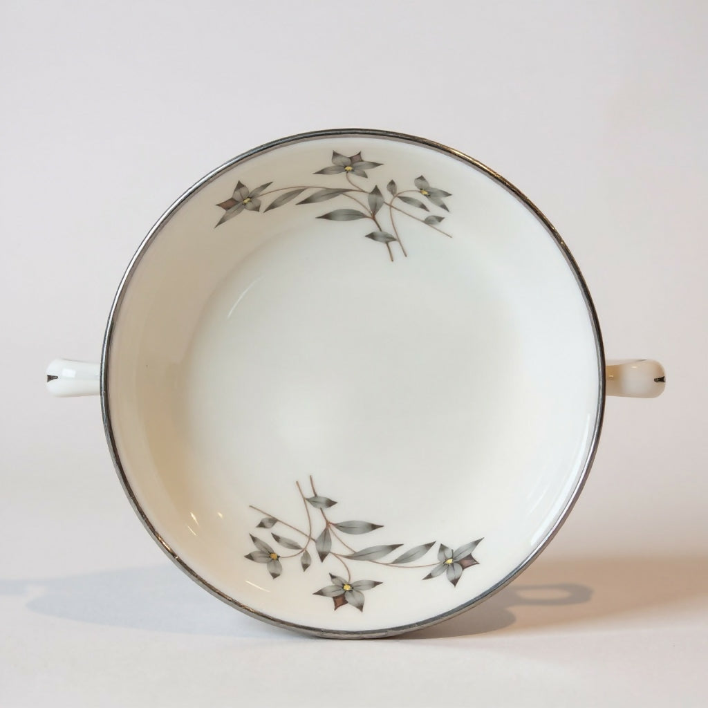 Lenox Princess Flat Cream Soup Bowl & Cup | Vintage Fine China | Excellent Condition
