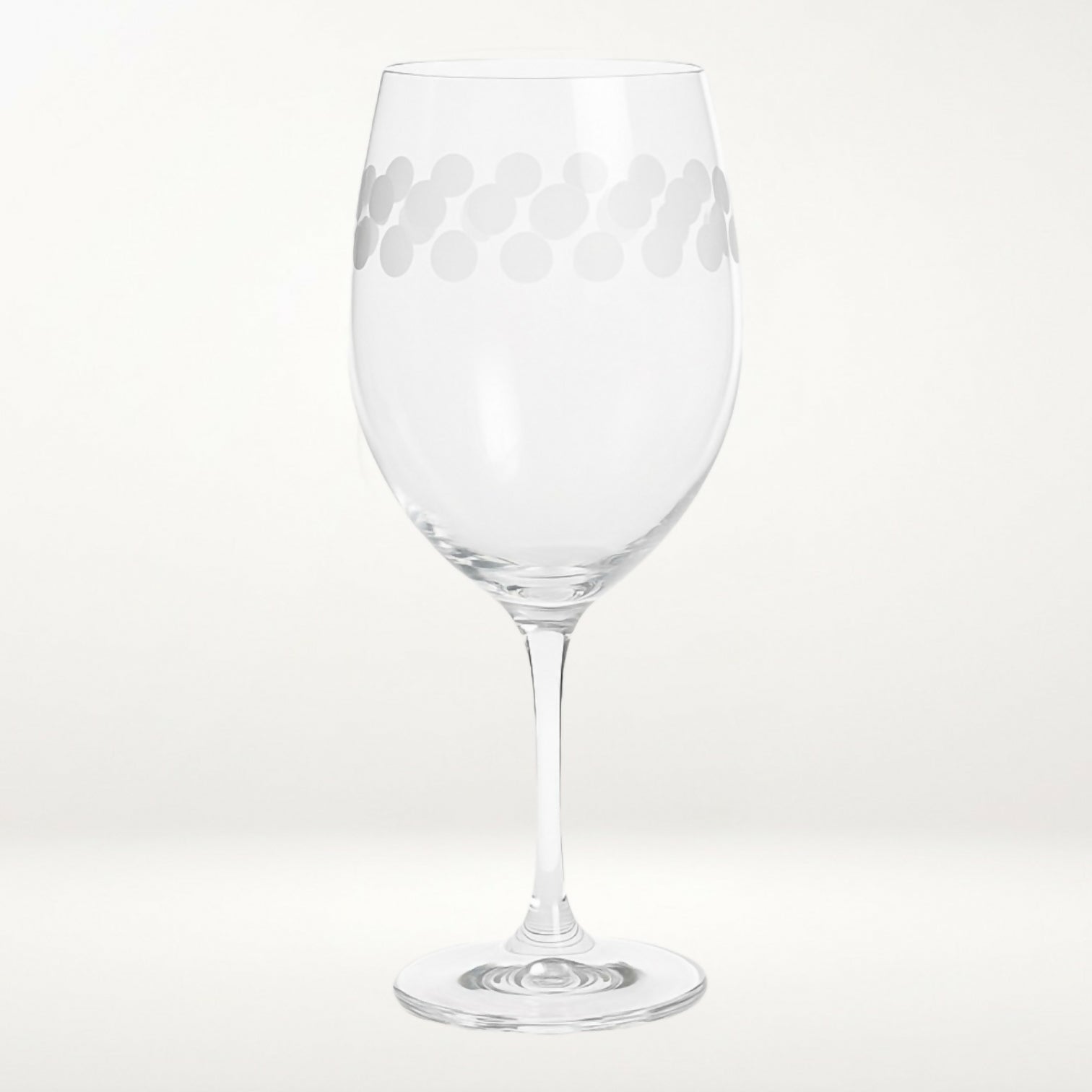 Mikasa Cheers Etched Wine Glasses | 9.25” x 3” | Set of 2 | Great Condition