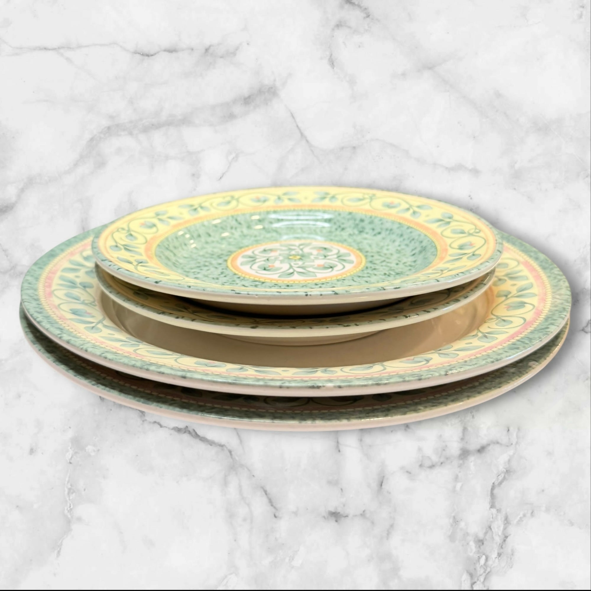 Pfaltzgraff French Quarter Dinner & Salad Plates | Set of 4 | Great Condition
