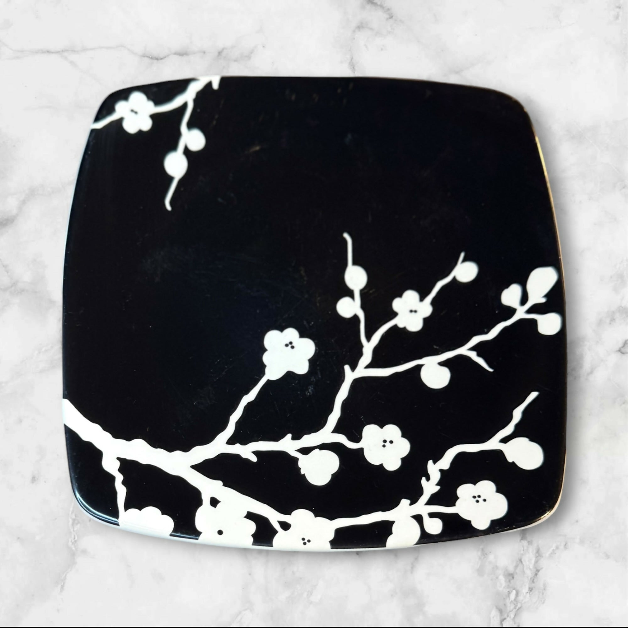 Roscher Spring Blossom Square Salad Plates Set of 4 | Gently Used
