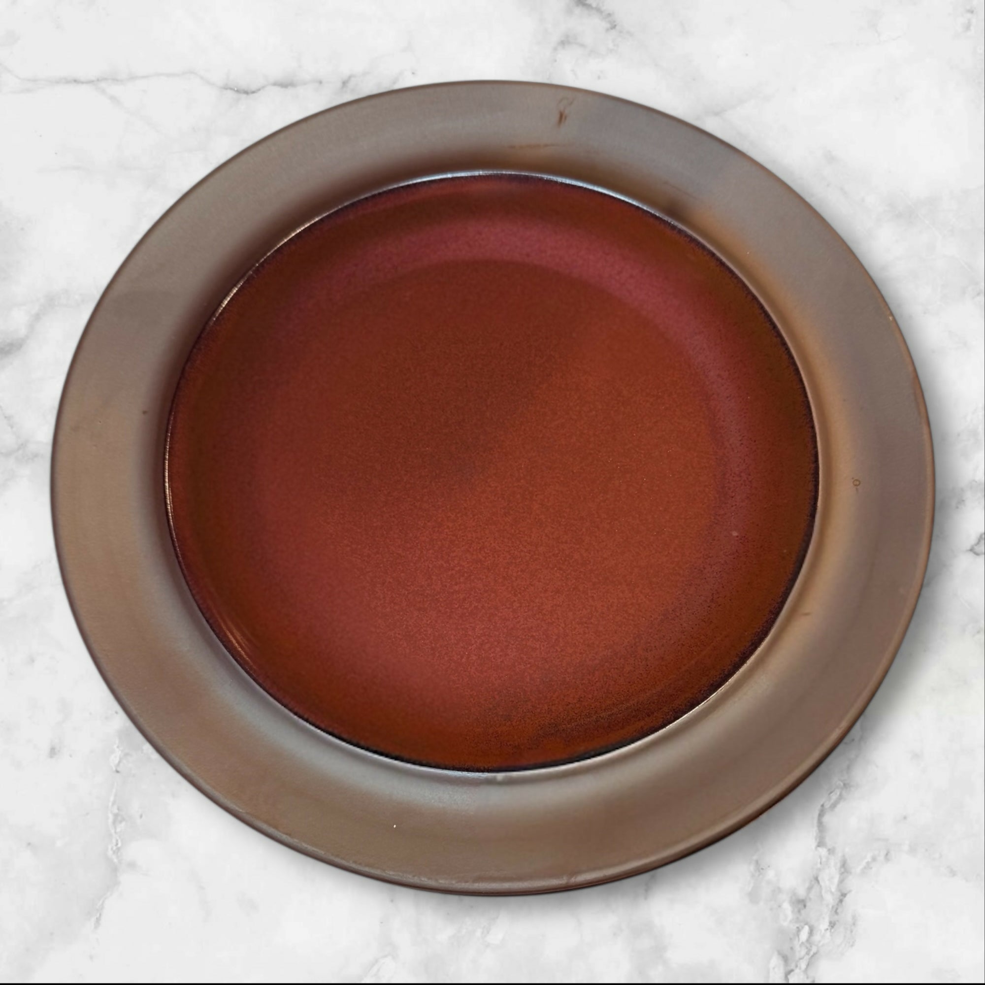 Sango Canyon Sienna Dinner & Salad Plates Set 8 Pc | Rustic Stoneware