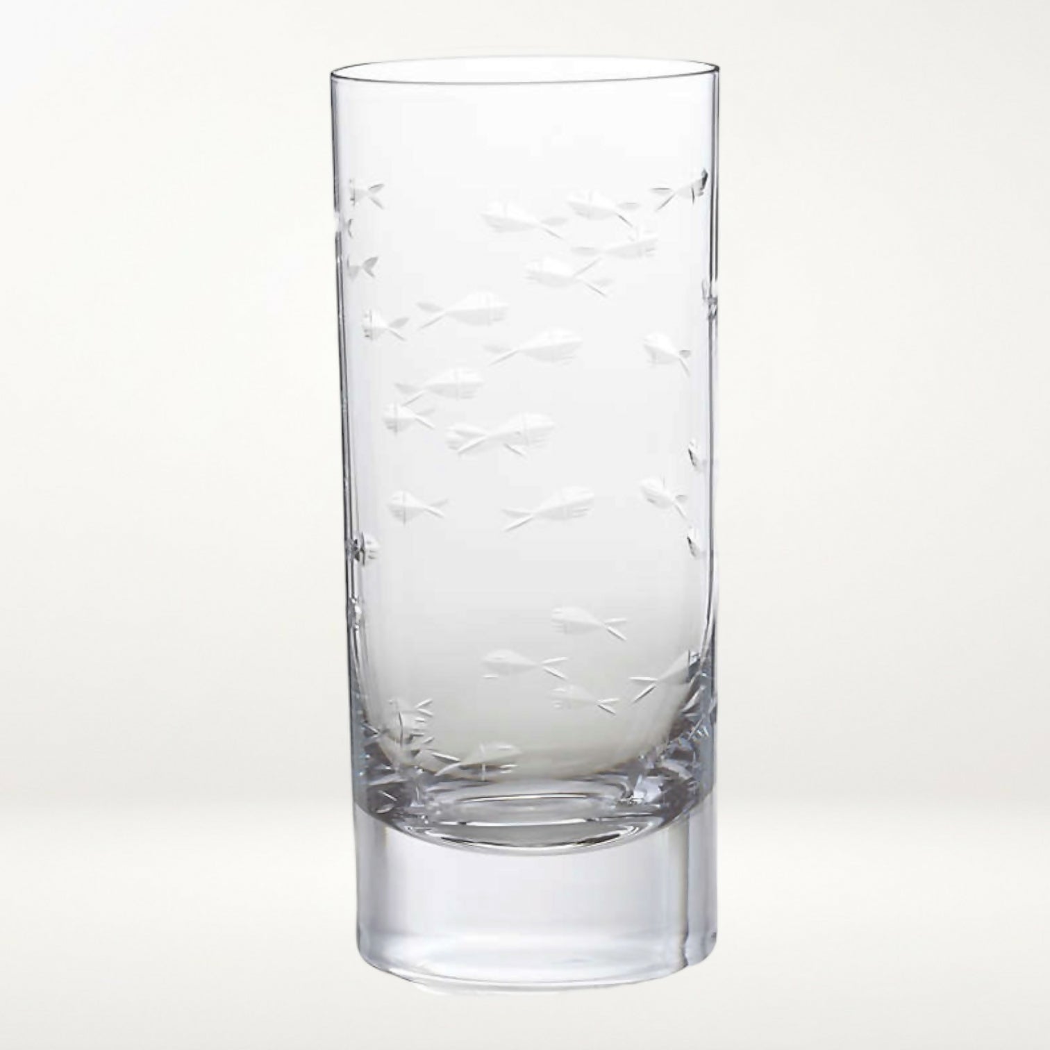 Crate & Barrel Reef Highball Glasses | Set of 4 | Excellent Condition