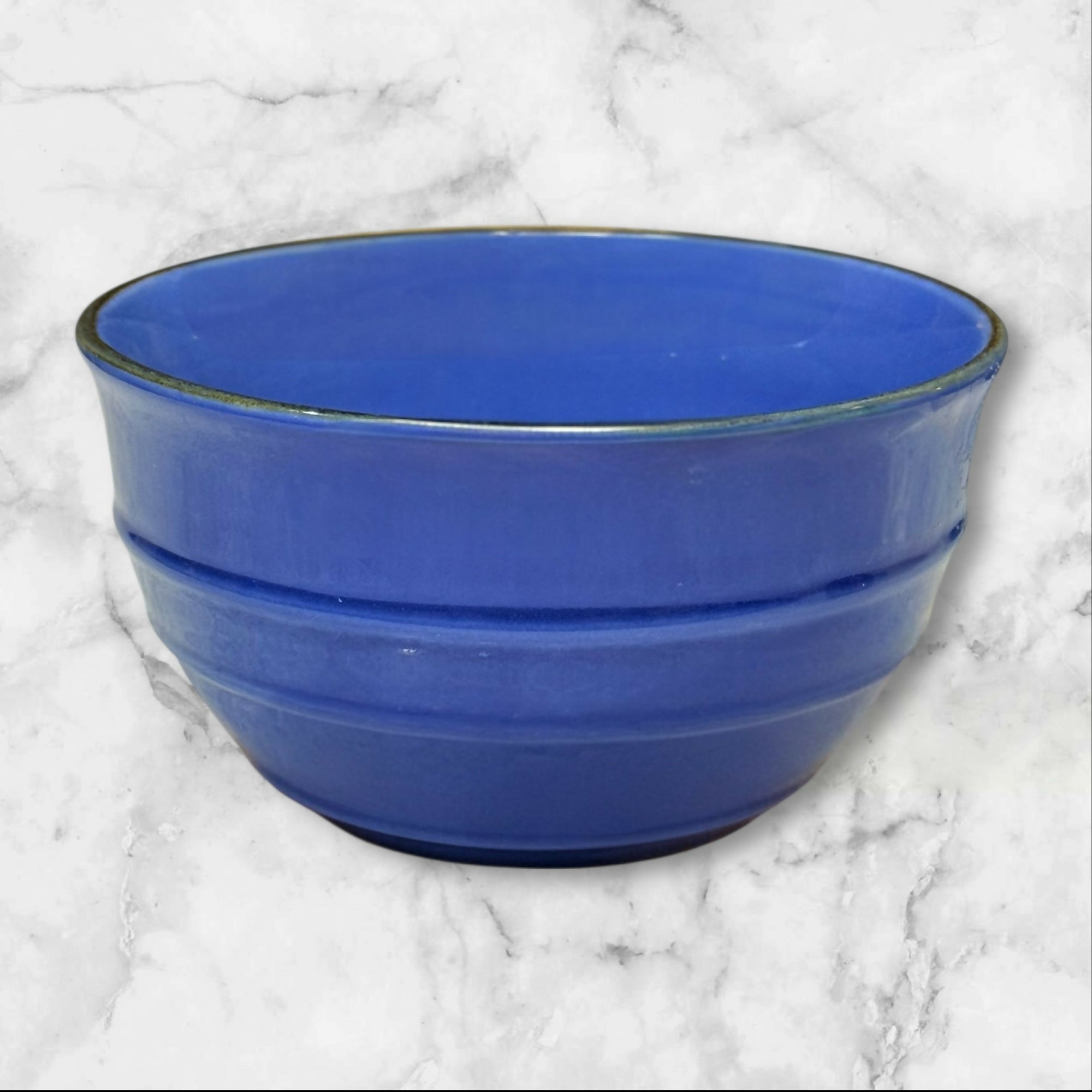 Stoney Hill Lodge Blue Stoneware Bowls | Set of 4 | Excellent Condition