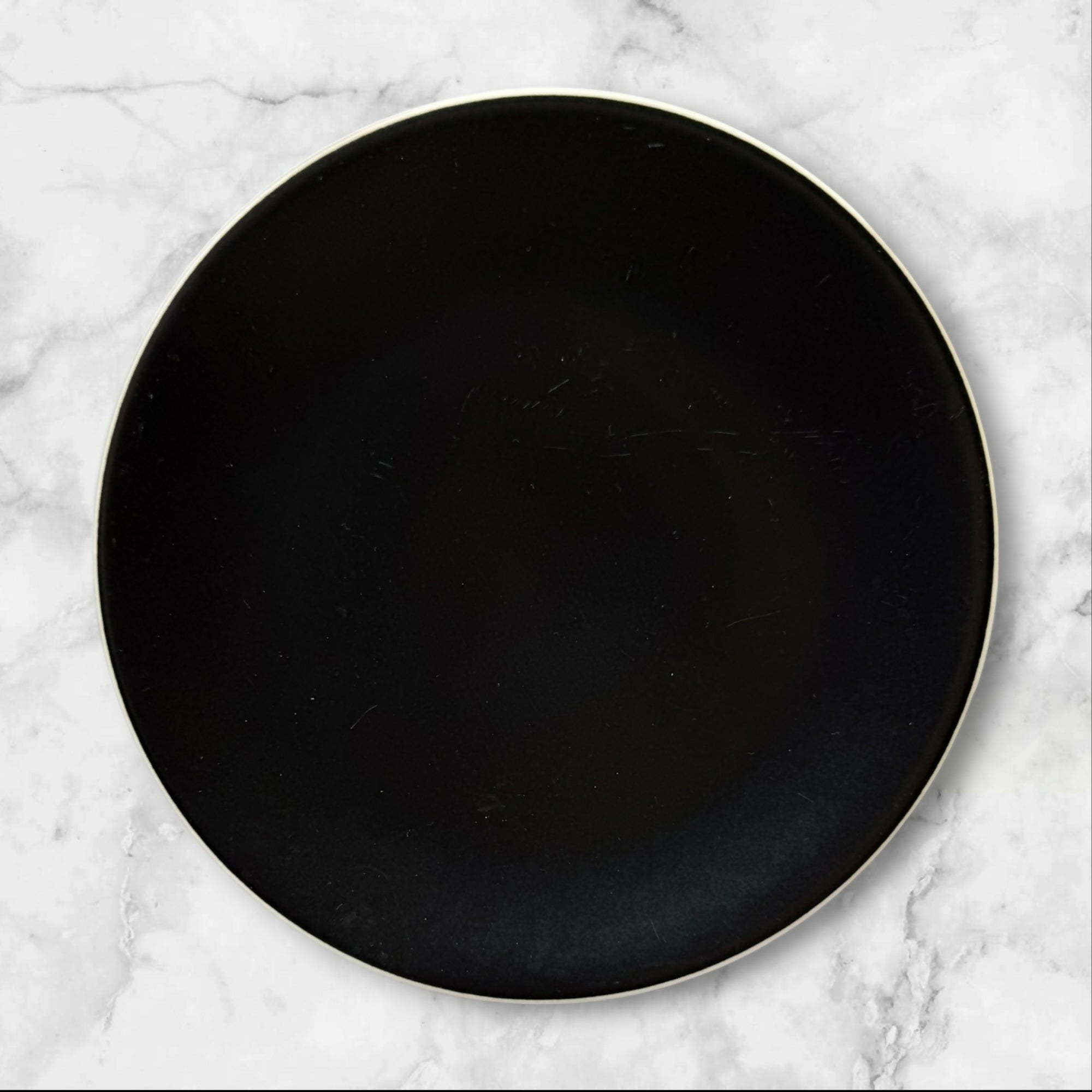 Sasaki Colorstone Matte Black Salad Plates | Set of 4 | Great Condition