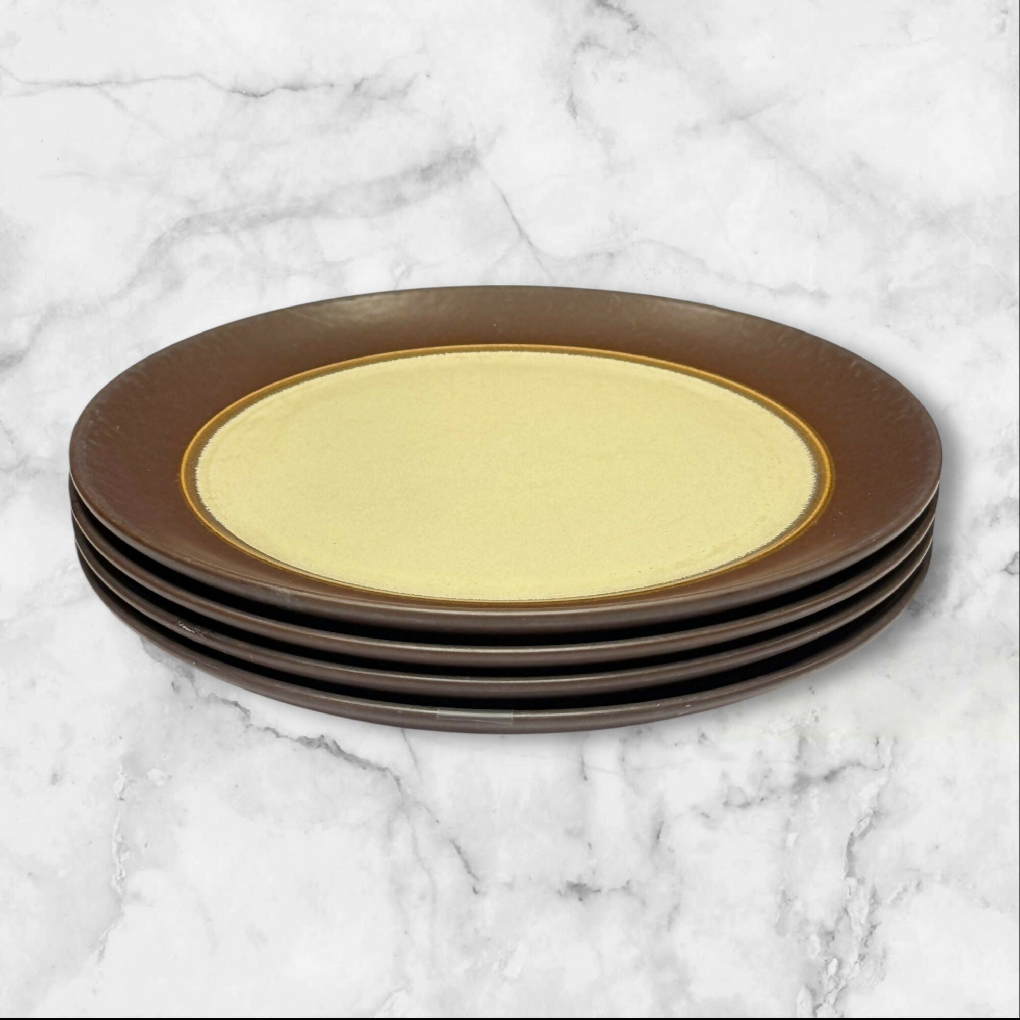 Dansk Solara Spruce Dinner Plates | Set of 4 | Excellent Condition | Japan