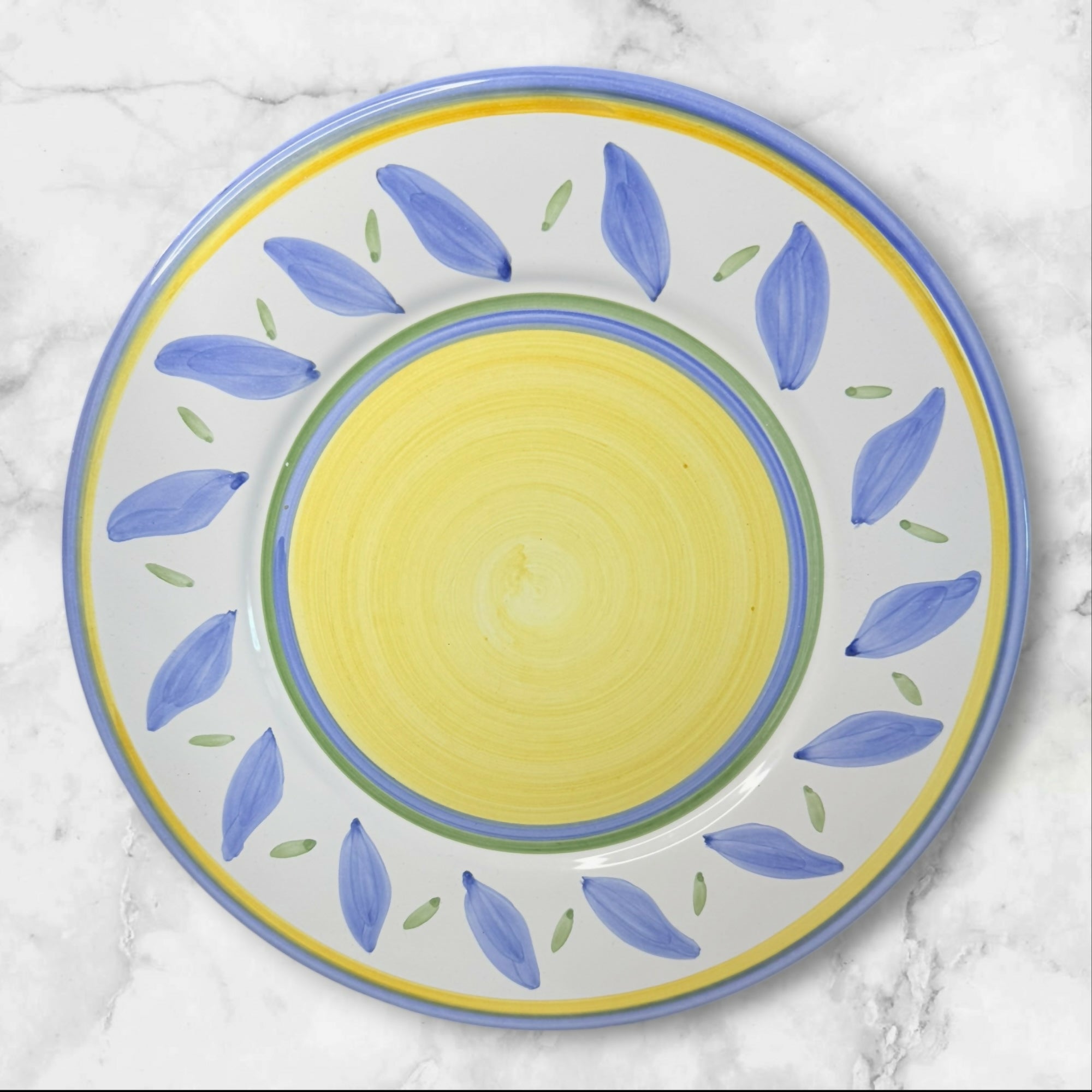 Williams Sonoma Tournesol Italy Dinner Plates | Set of 4 | Excellent Condition